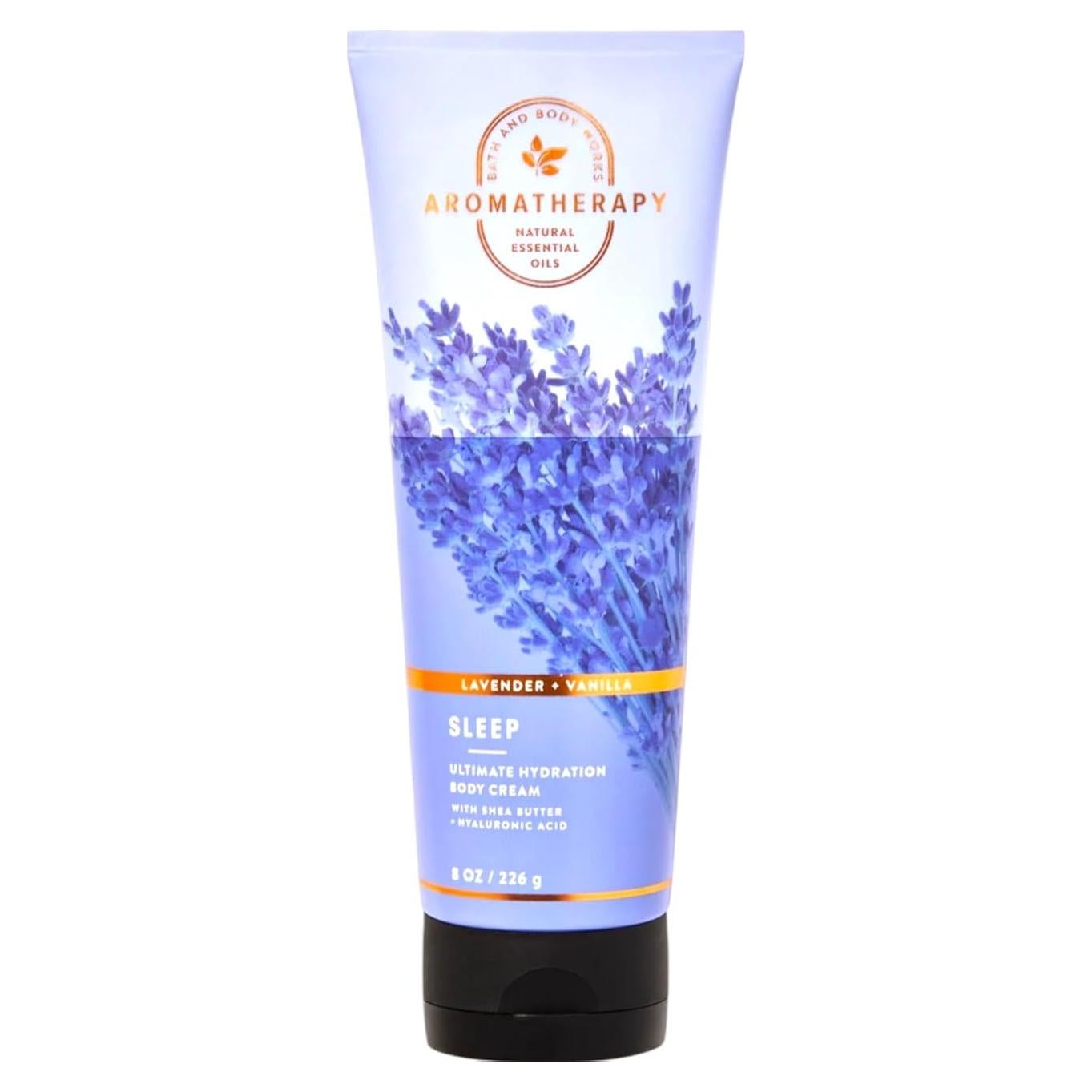 Crema Corporal Hidratante Bath and Body Works 226.8 g Lavanda Vainilla