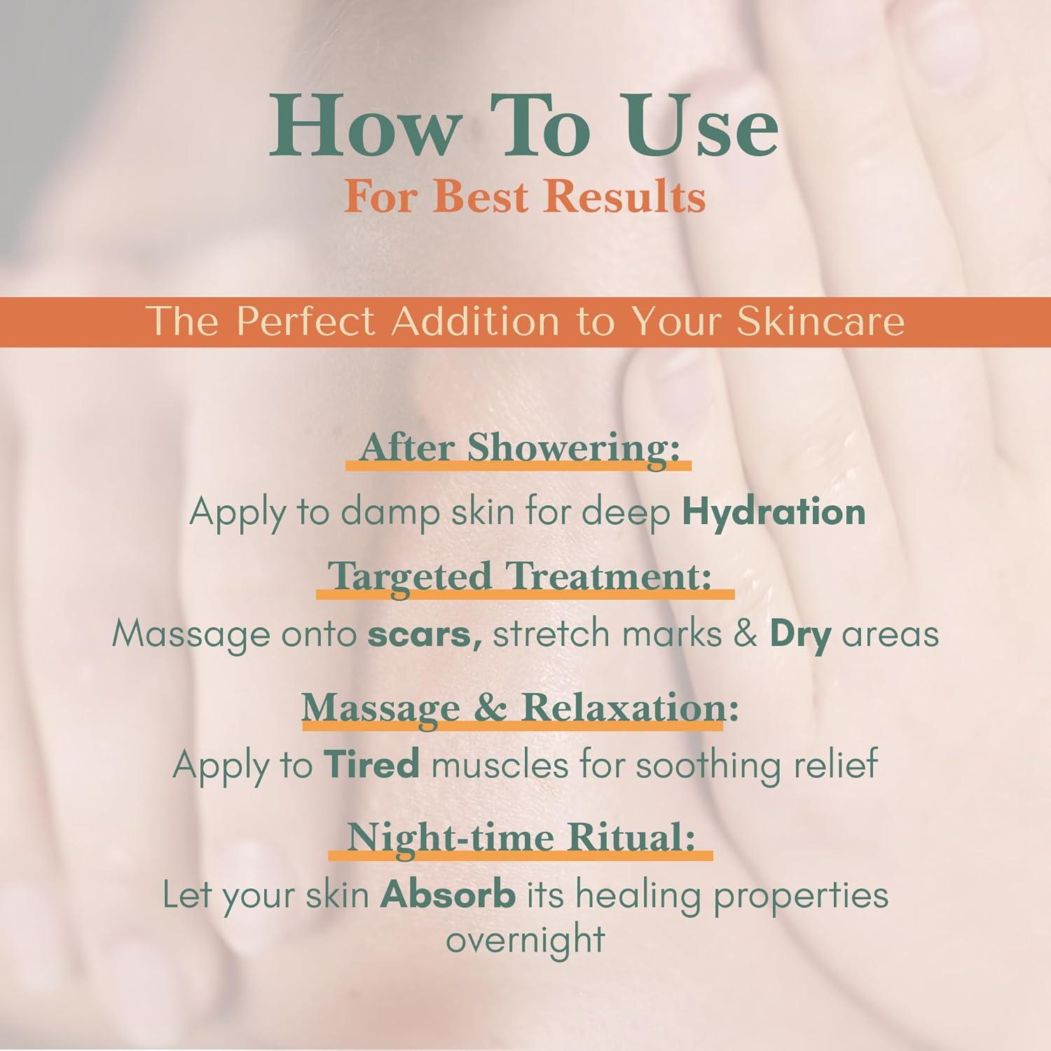 Aceite Corporal Orgánico Sanador Feliz 198 g - Hidratación y Nutrición