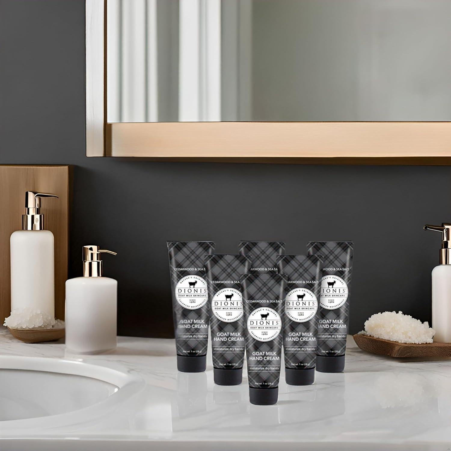 Crema de Manos Dionis con Leche de Cabra 28g Set de 6 - Hidratante