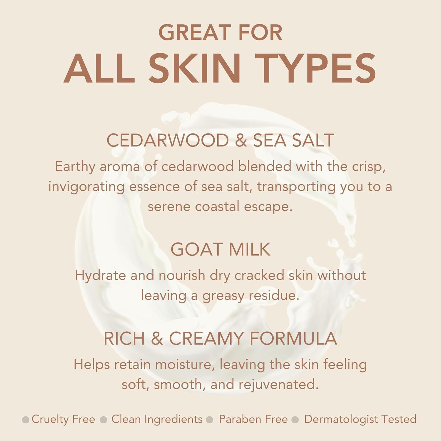 Crema de Manos Dionis con Leche de Cabra 28g Set de 6 - Hidratante