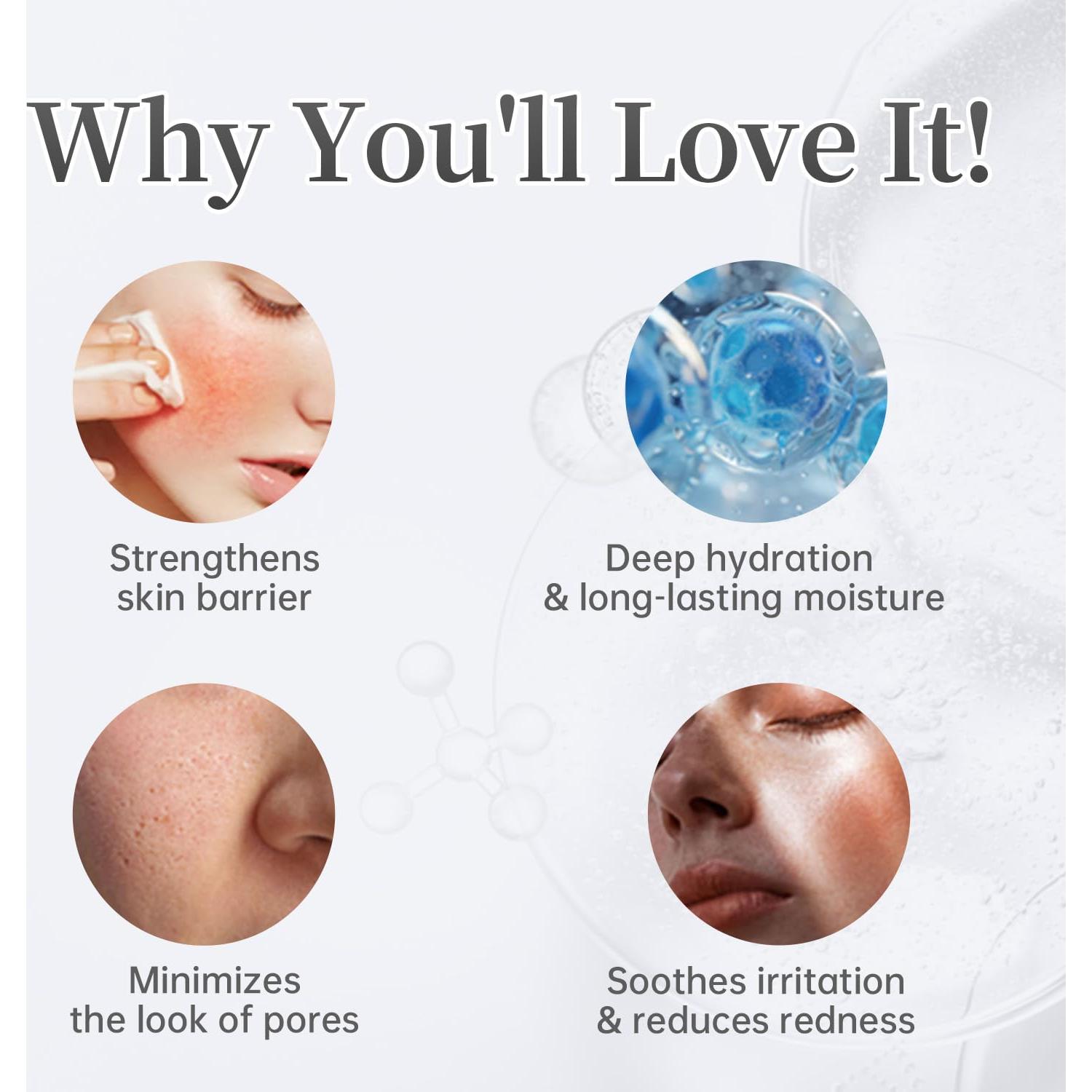 Mascarilla Facial Hidratante HEALOINE 30g x 10 Piezas