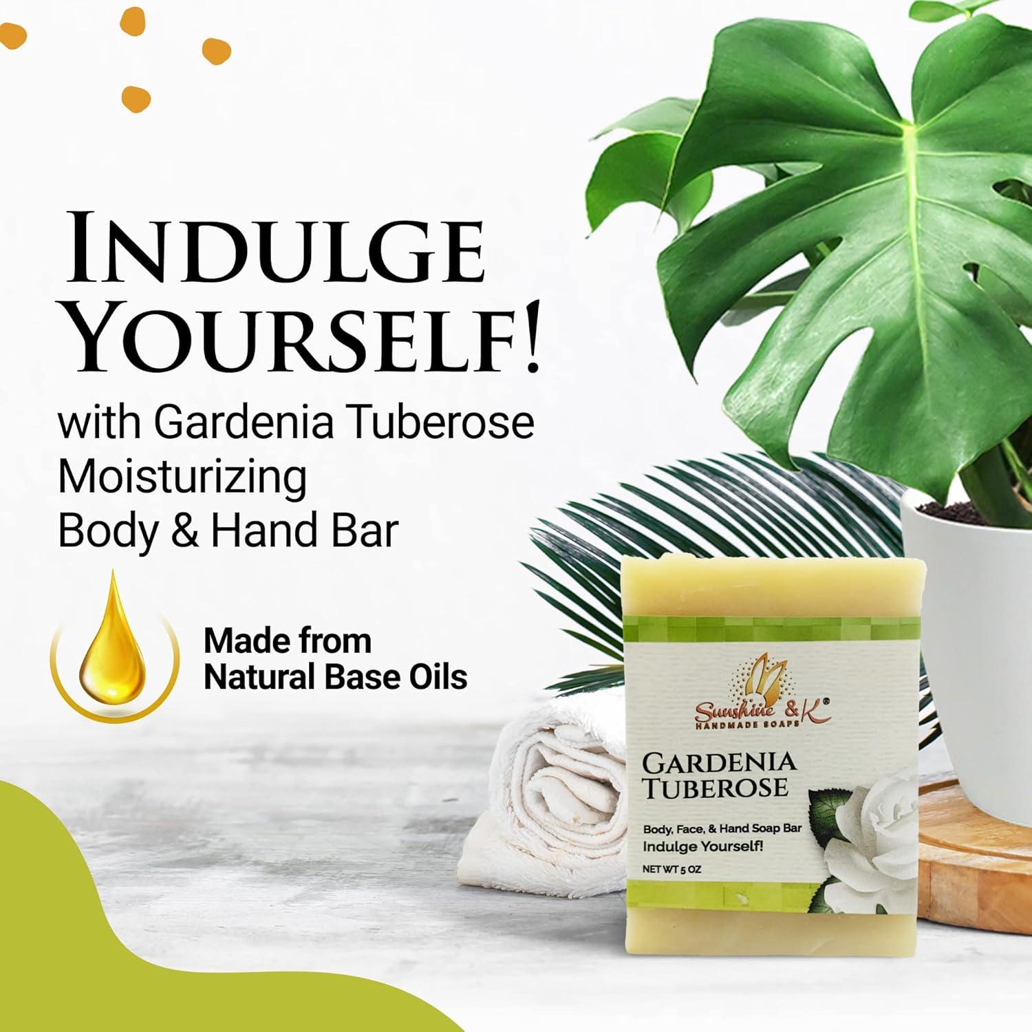 Barra de Jabón Hidratante Sunshine & K - Tuberosa 141 g