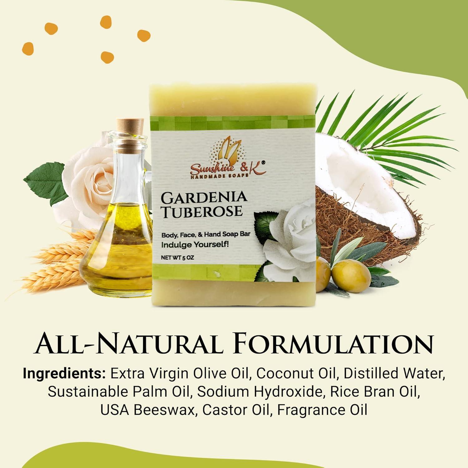 Barra de Jabón Hidratante Sunshine & K - Tuberosa 141 g