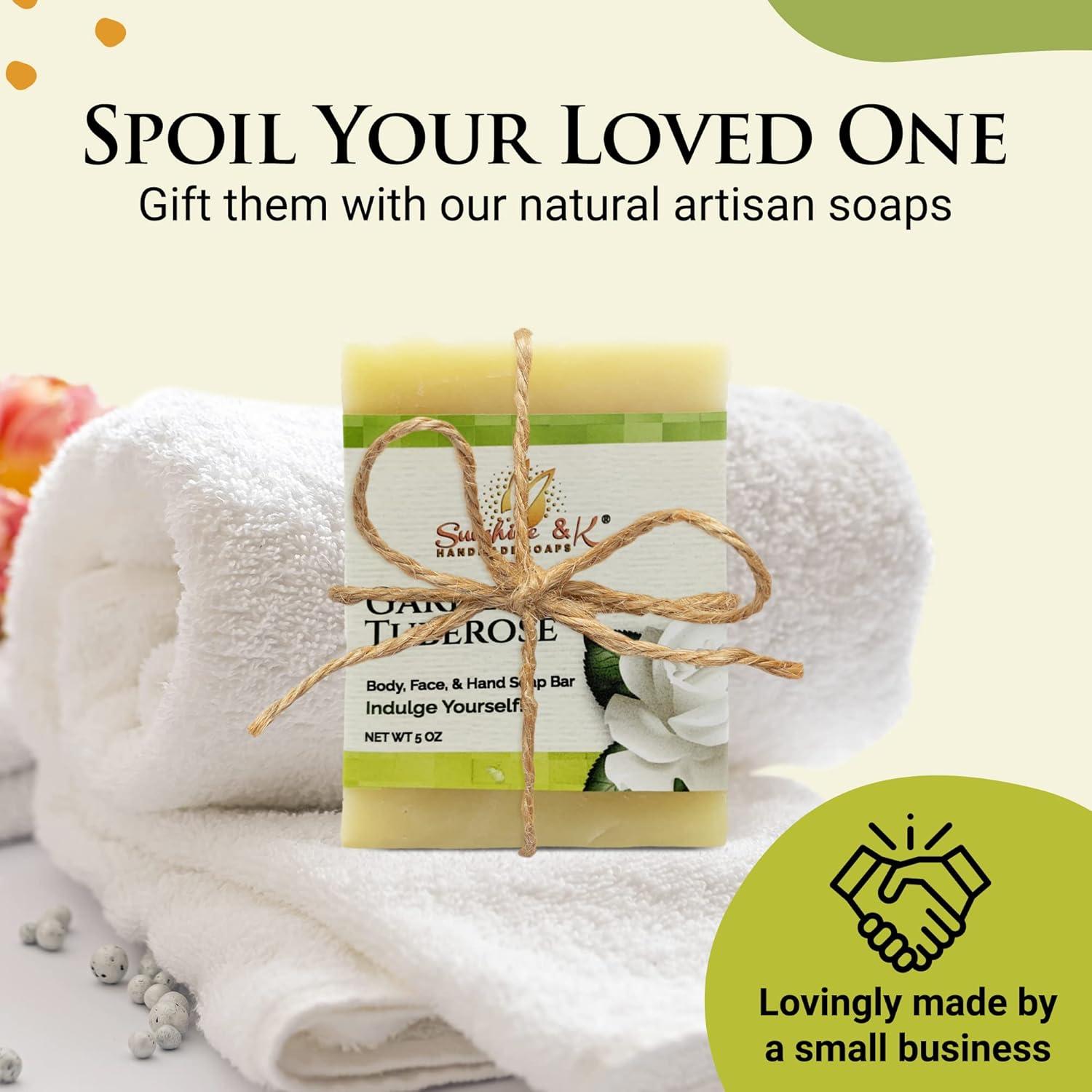 Barra de Jabón Hidratante Sunshine & K - Tuberosa 141 g