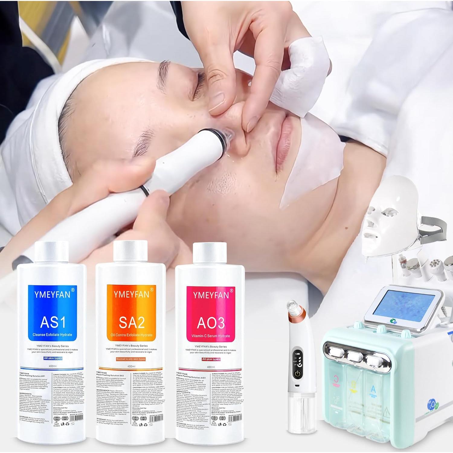 Solución AS1 YMEYFAN para Máquina Facial Hidratante 3x400ml
