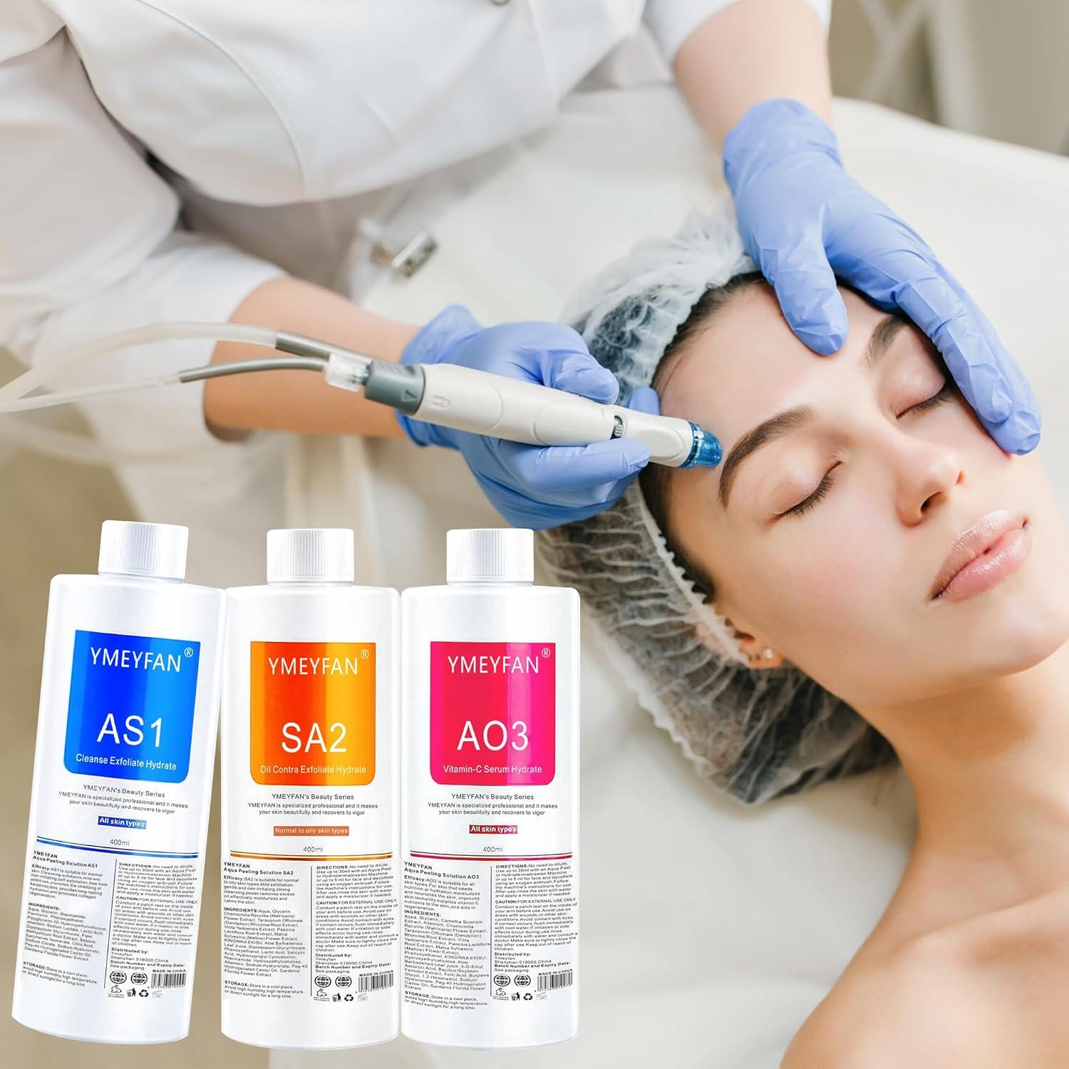 Solución AS1 YMEYFAN para Máquina Facial Hidratante 3x400ml