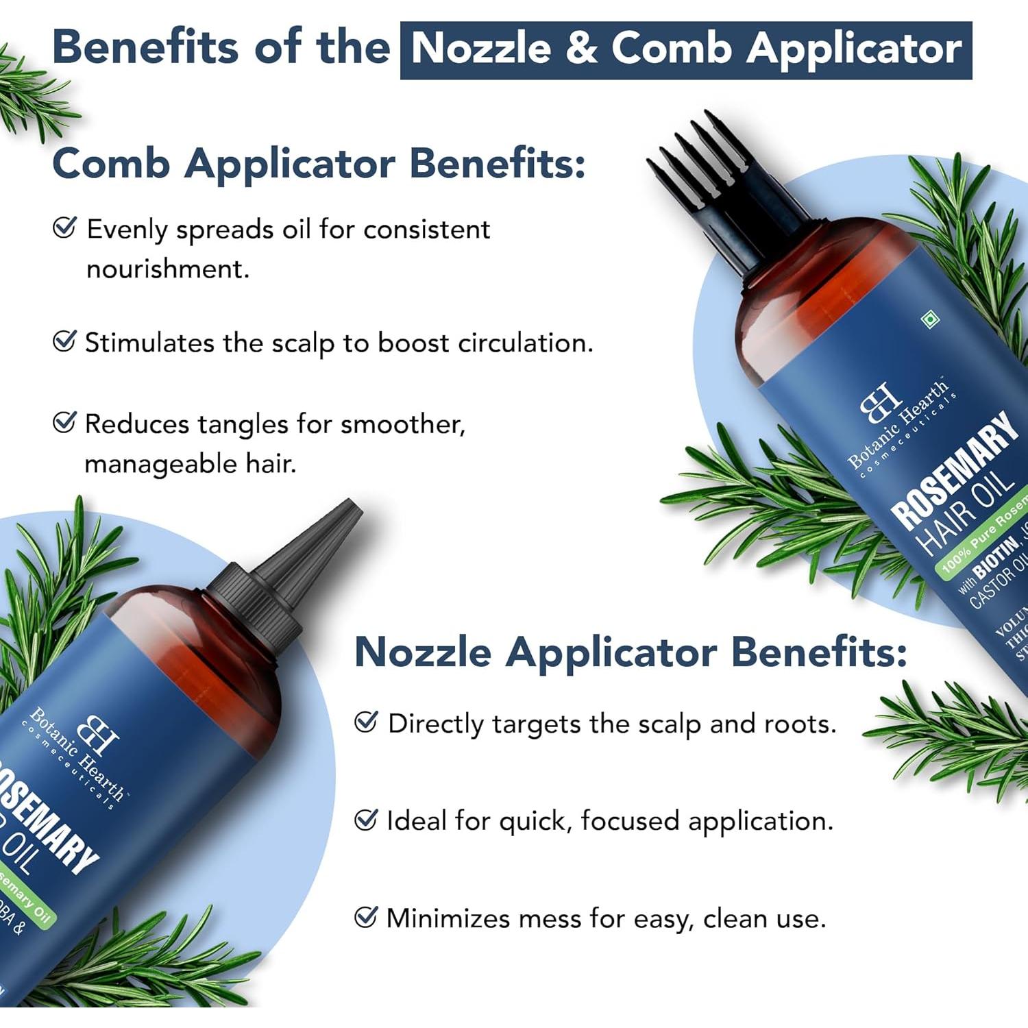 Aceite de Romero 100% Puro Botanic Hearth 198 ml Nutritivo