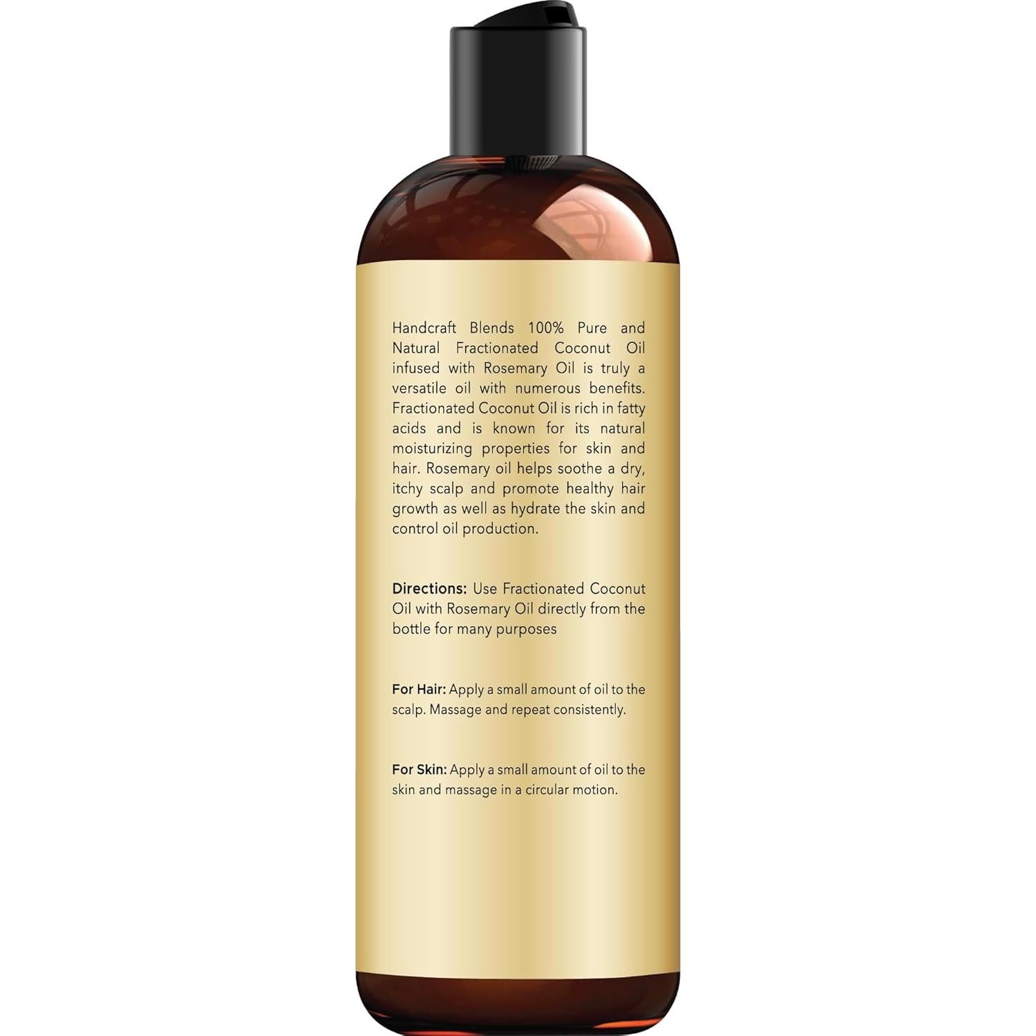 Aceite de Coco Fraccionado Handcraft Blends 236 ml Romero