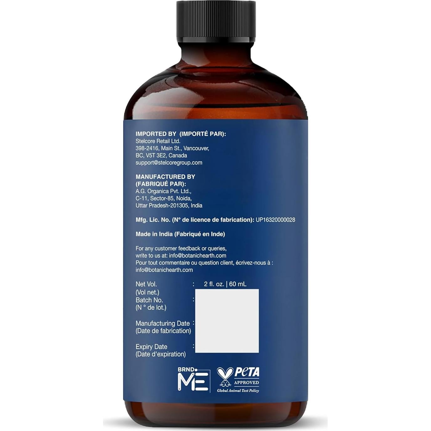 Aceite de Romero 100% Puro Botanic Hearth 59 ml - Fortalecedor