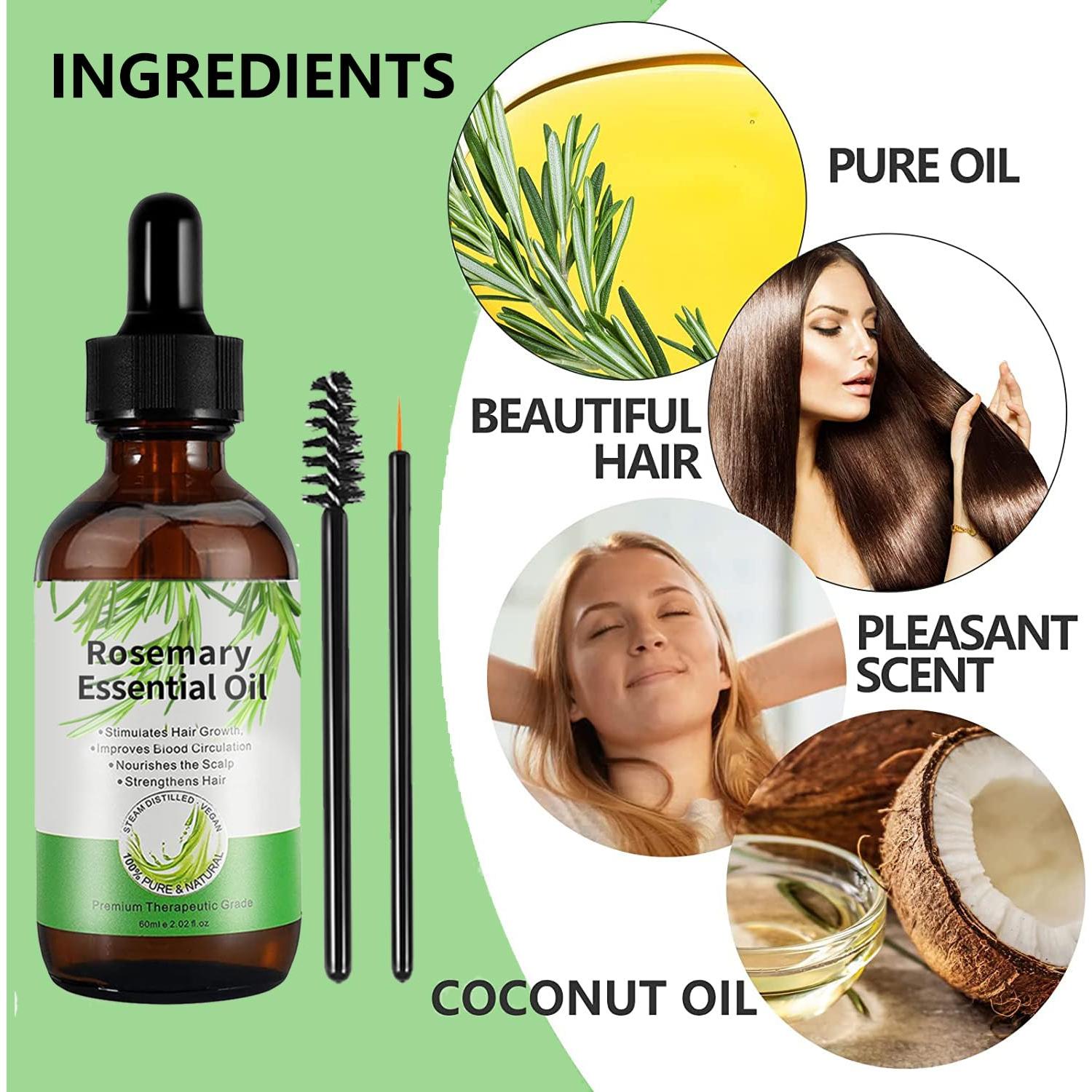 Aceite de Romero GOFLORDEN 120ML para Crecimiento Cabello