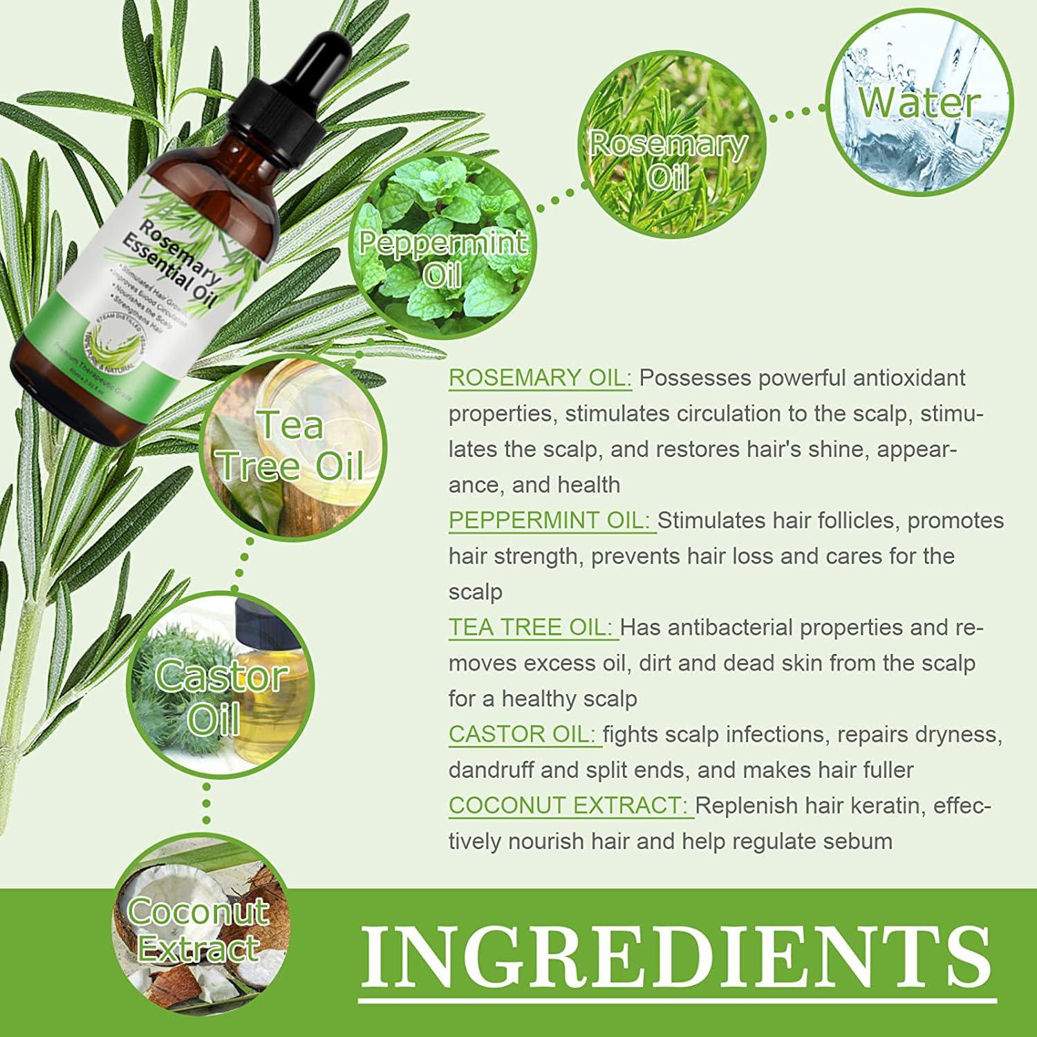 Aceite de Romero GOFLORDEN 120ML para Crecimiento Cabello