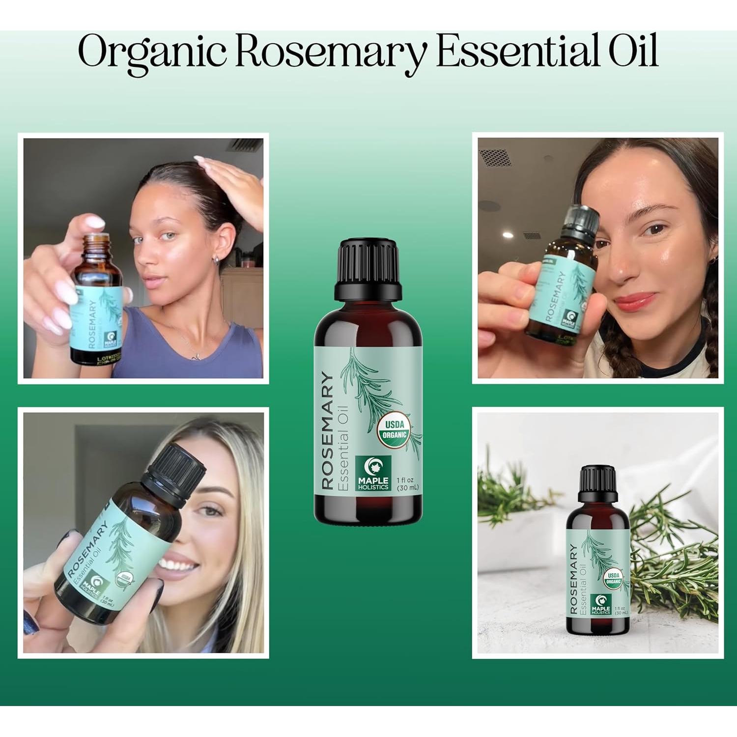 Aceite Esencial de Romero Orgánico 30 ml - Maple Holistics