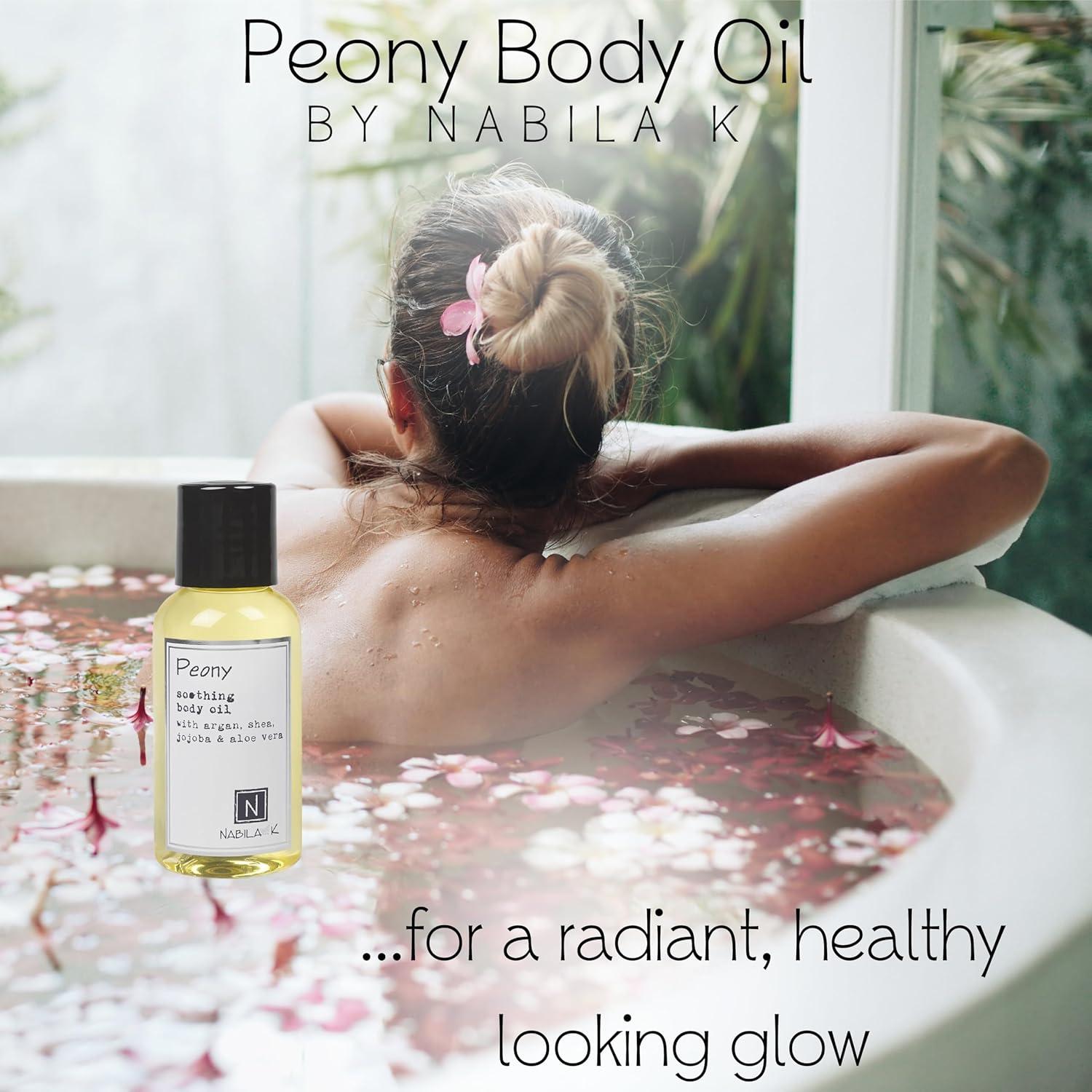 Aceite Corporal Nabila K 68 ml Hidratante con Argán y Coco