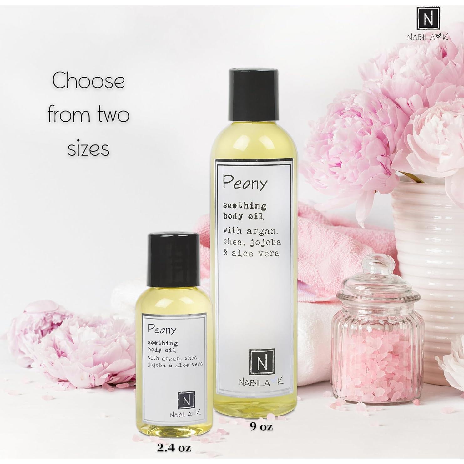 Aceite Corporal Nabila K 68 ml Hidratante con Argán y Coco