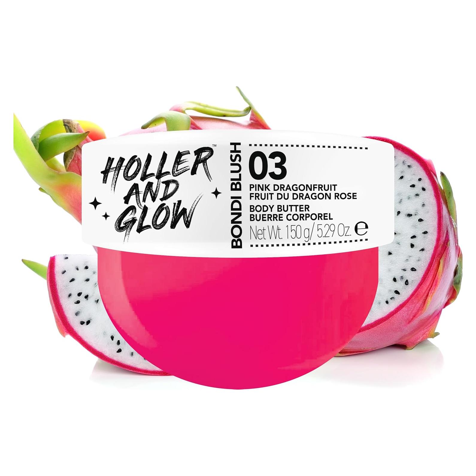 Manteca Corporal Holler and Glow Bondi Pink Dragonfruit 150g