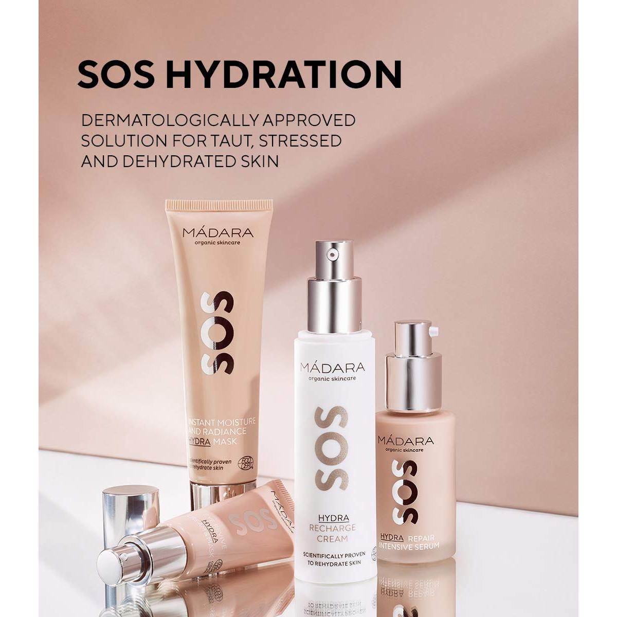 Suero Intensivo MADARA SOS Hydra 30g - Hidratante Piel Seca