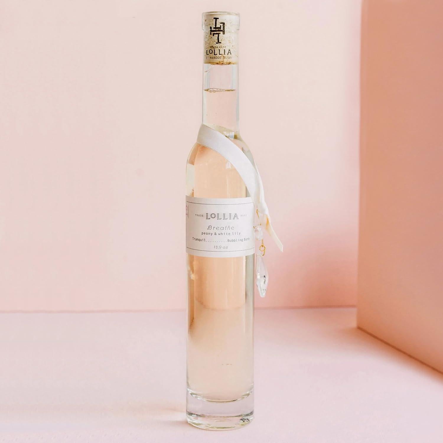 Baño de Burbujas Lollia Breathe 382.7 ml Peonía y Lirio