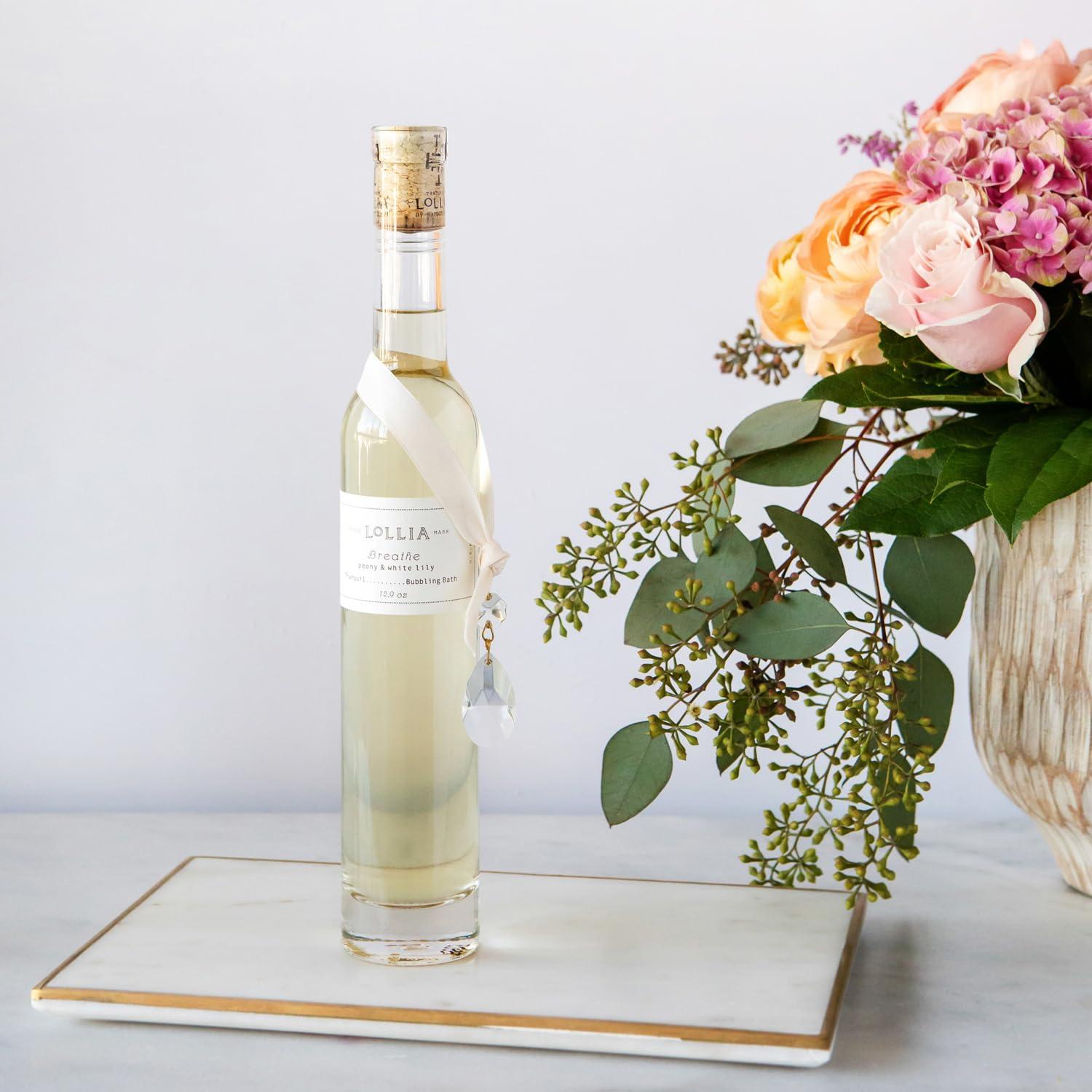Baño de Burbujas Lollia Breathe 382.7 ml Peonía y Lirio