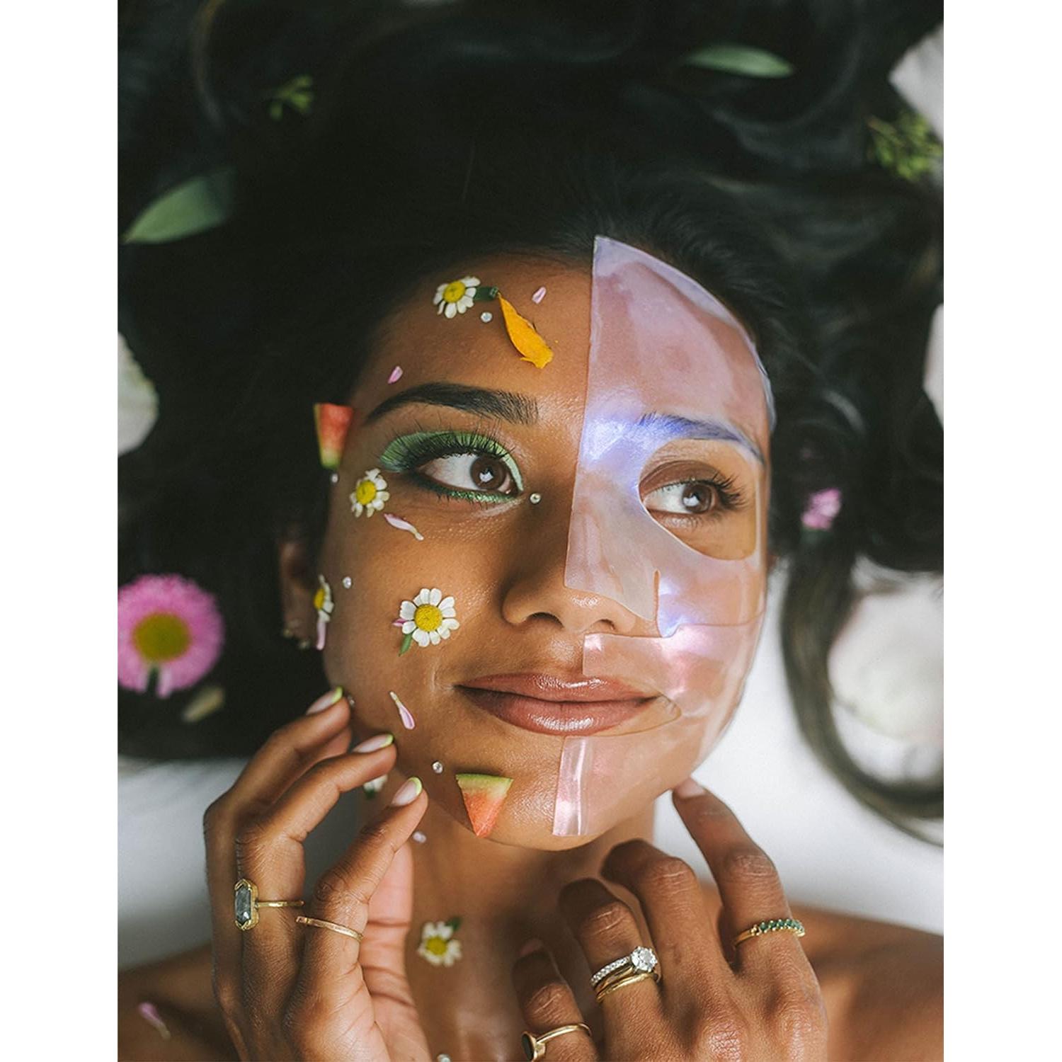 Mascarillas Faciales Coreanas KINDIA Aura Bounce Pack - 5 Unidades