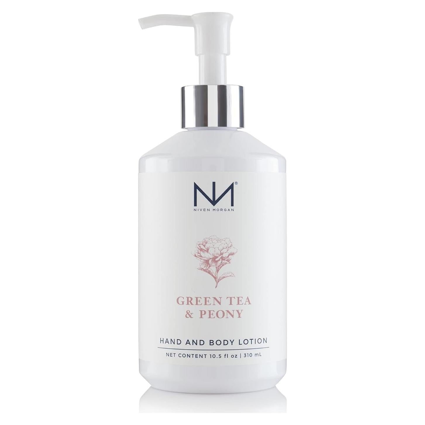 Loción de Manos y Cuerpo Niven Morgan Té Verde y Peonía 300ml