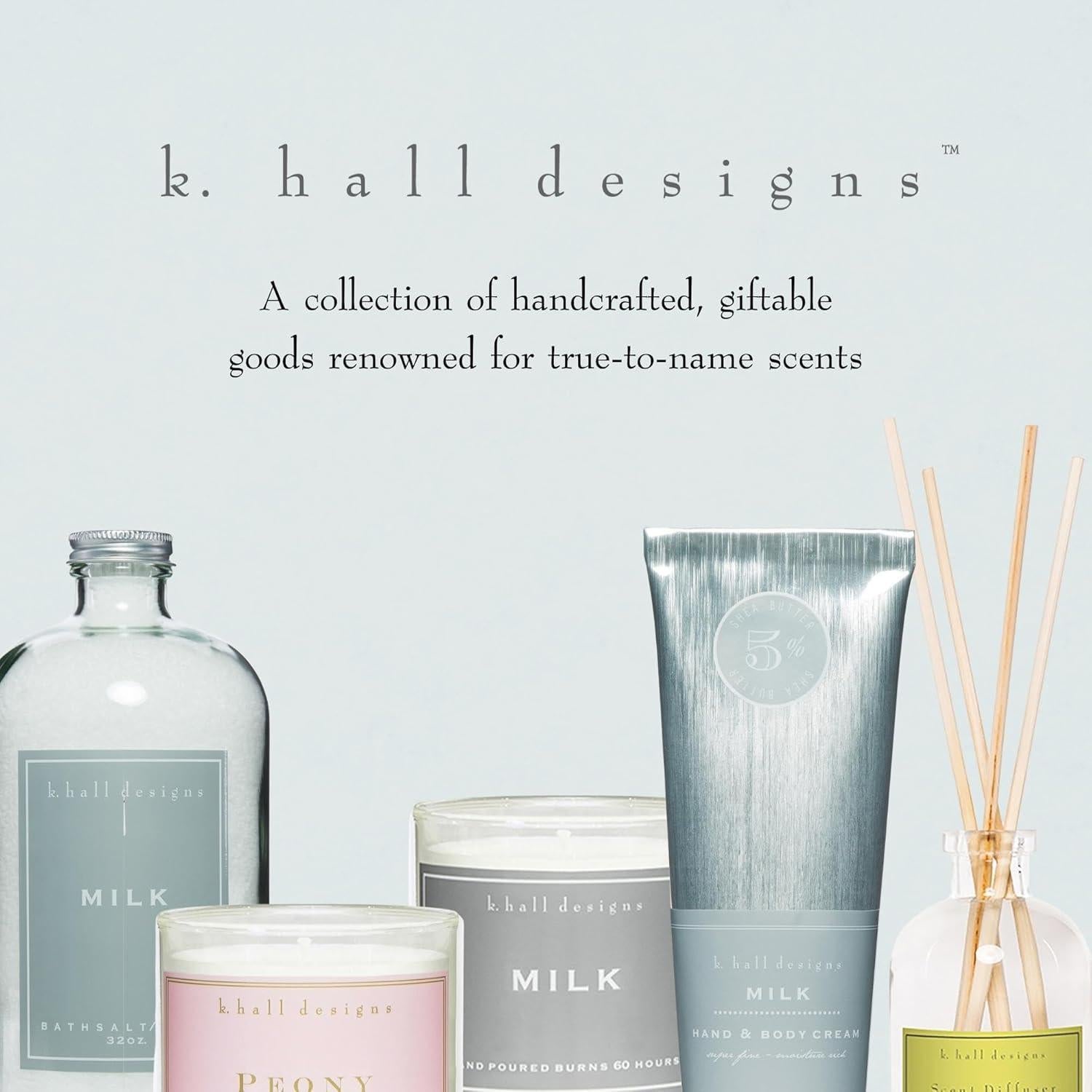 Crema de Manos y Cuerpo K. Hall Peonía 100 ml Hidratante