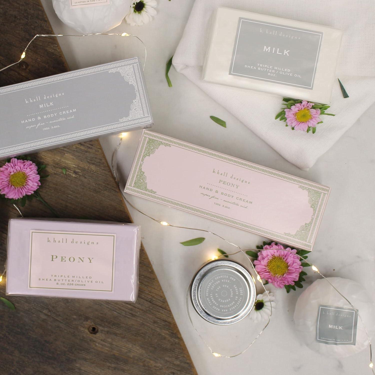 Crema de Manos y Cuerpo K. Hall Peonía 100 ml Hidratante