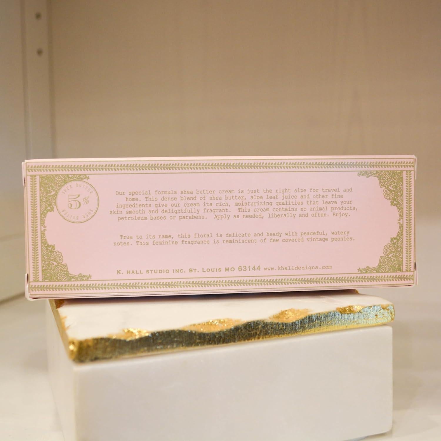 Crema de Manos y Cuerpo K. Hall Peonía 100 ml Hidratante