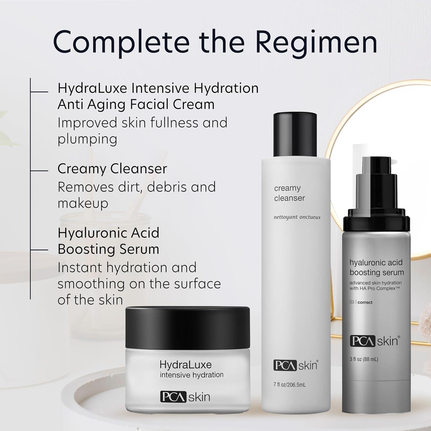 Crema Anti Envejecimiento PCA SKIN HydraLuxe 51g Hidratante Facial