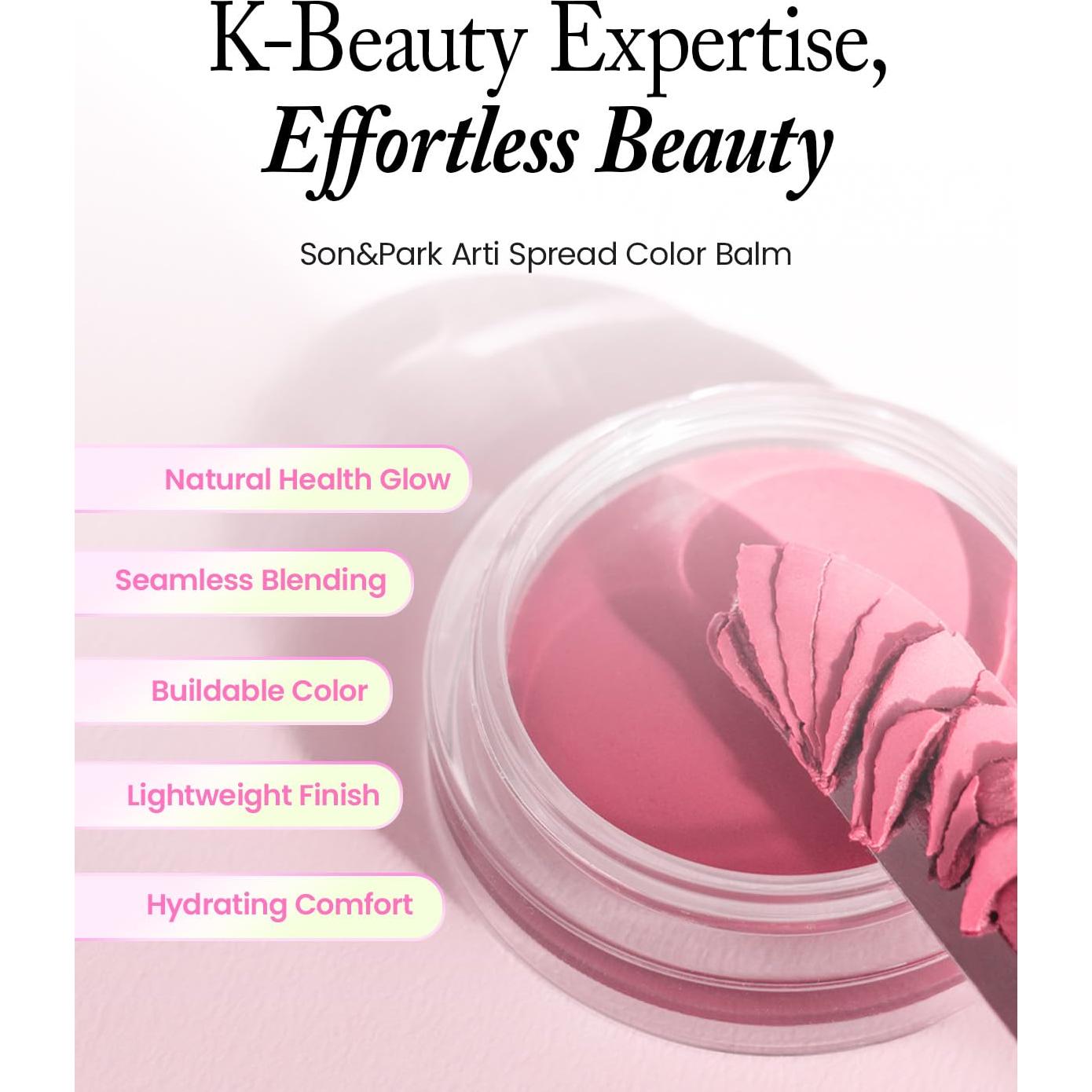 Bálsamo Multiusos Labios y Mejillas SON&PARK Durazno 4g