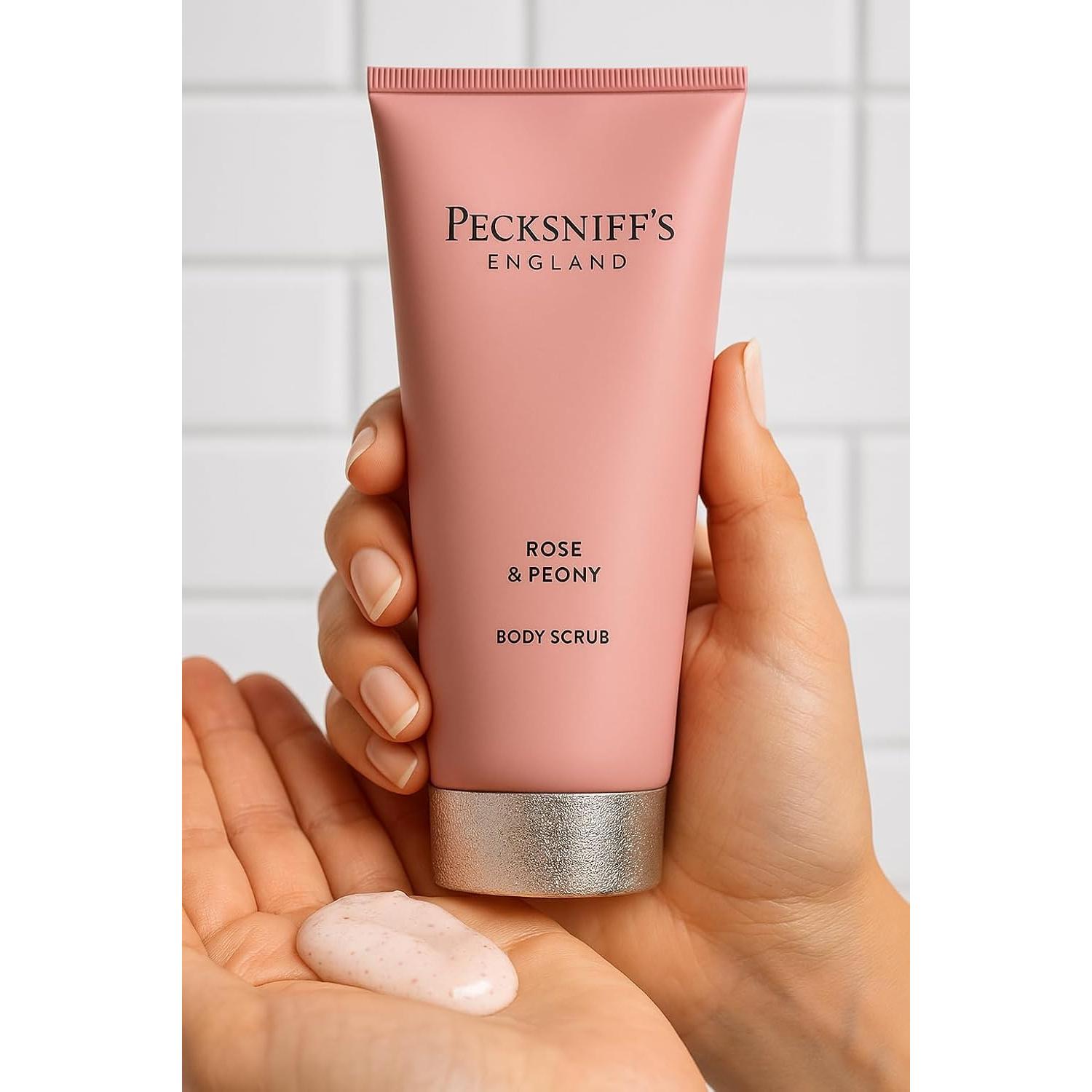 Exfoliante Corporal Pecksniff Rosa y Peonía 2 Pack 200ml