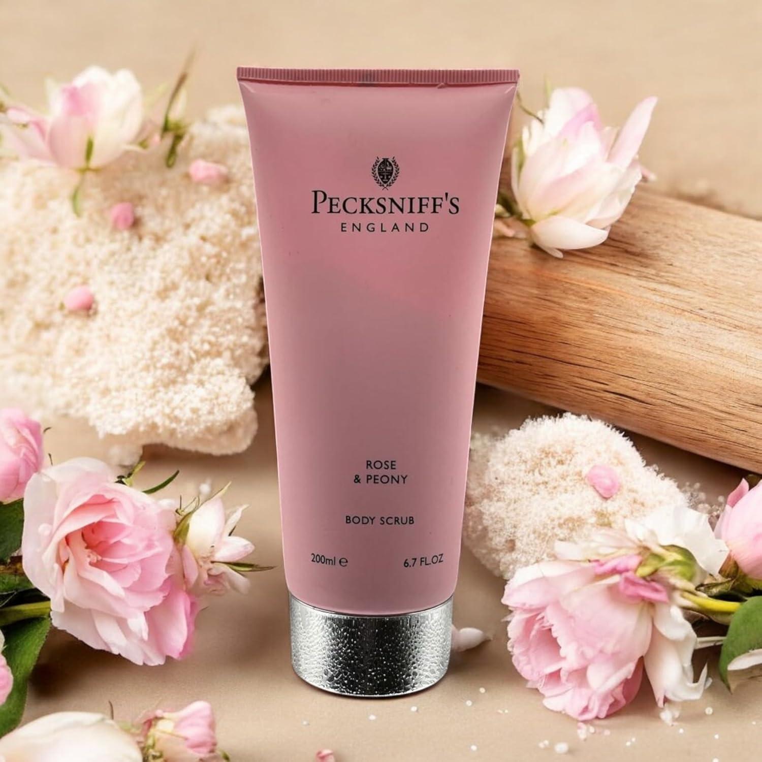 Exfoliante Corporal Pecksniff Rosa y Peonía 2 Pack 200ml