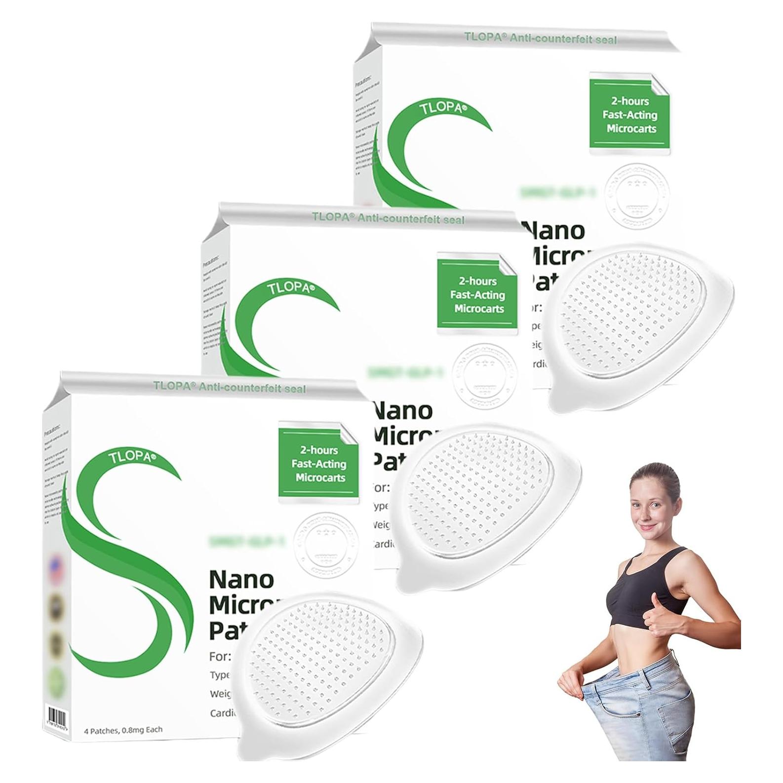 Parche Reafirmante TLOPA GLP-1 con Jengibre - 3 Unidades