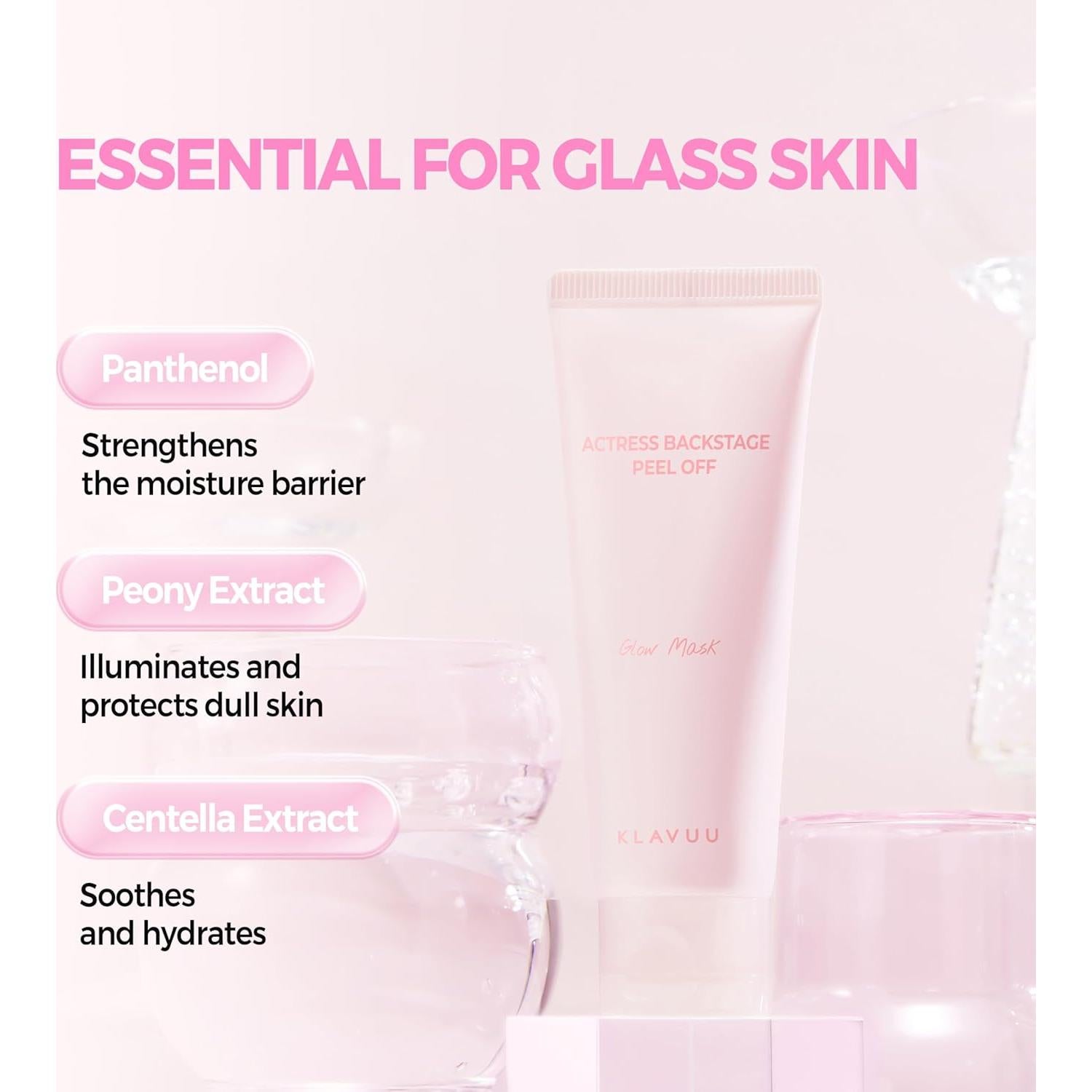 Mascarilla Facial Peel Off KLAVUU 70ml - Hidratación y Exfoliación