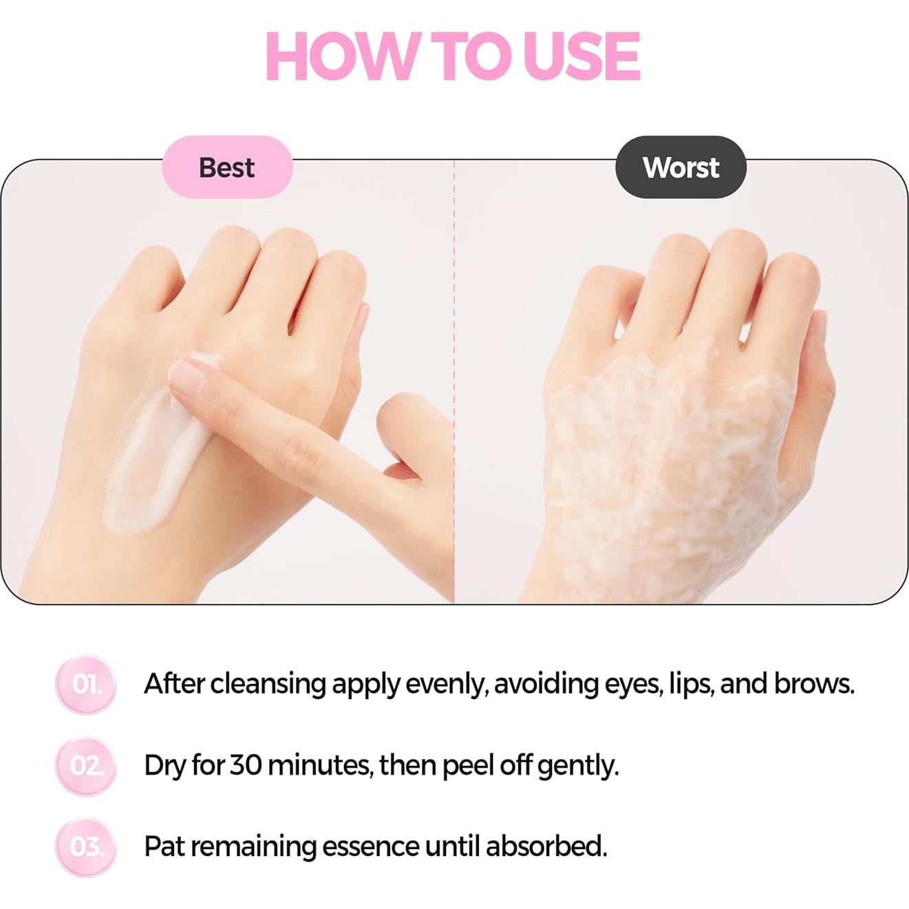 Mascarilla Facial Peel Off KLAVUU 70ml - Hidratación y Exfoliación