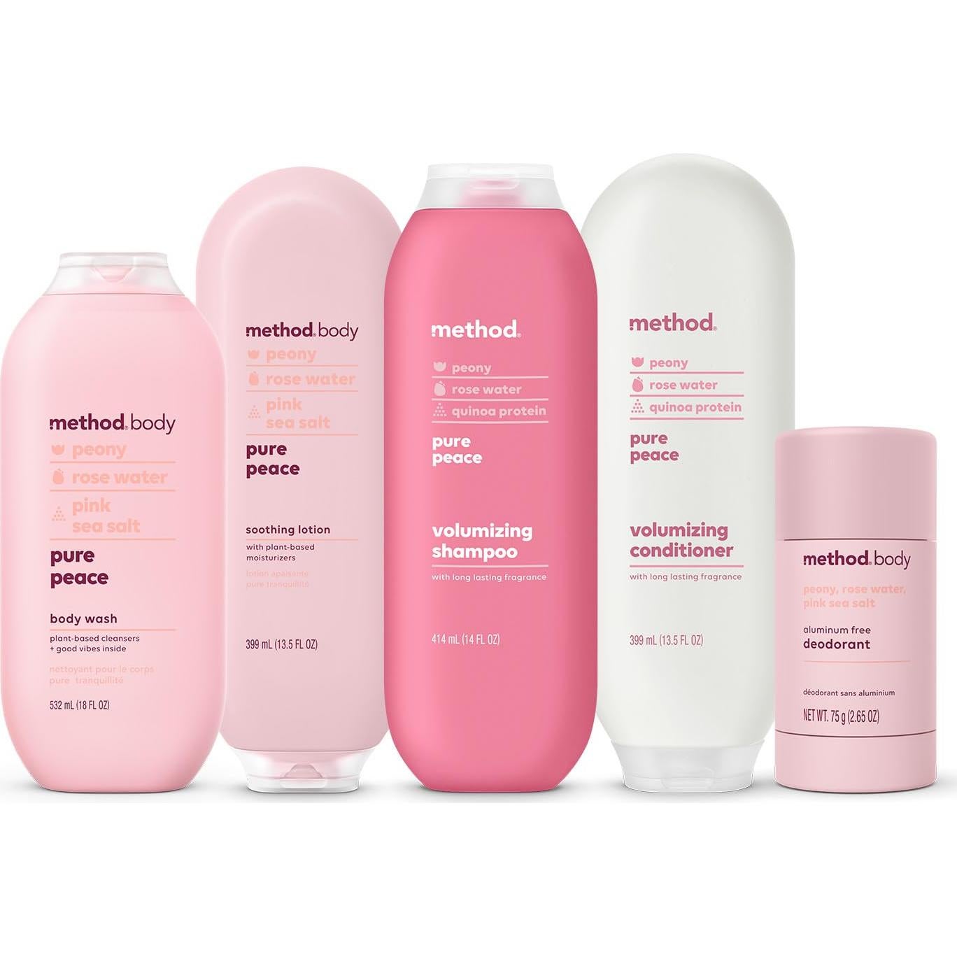 Loción Corporal Method Paz Pura 400 ml Hidratante 24 Horas