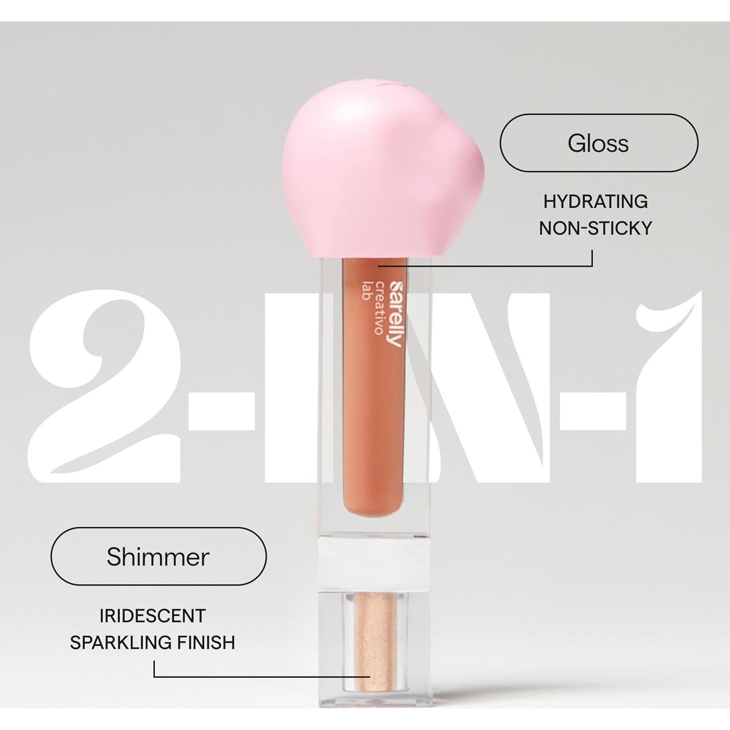 Set de Maquillaje Brillo Labial SARELLY - Vegano y Sin Crueldad