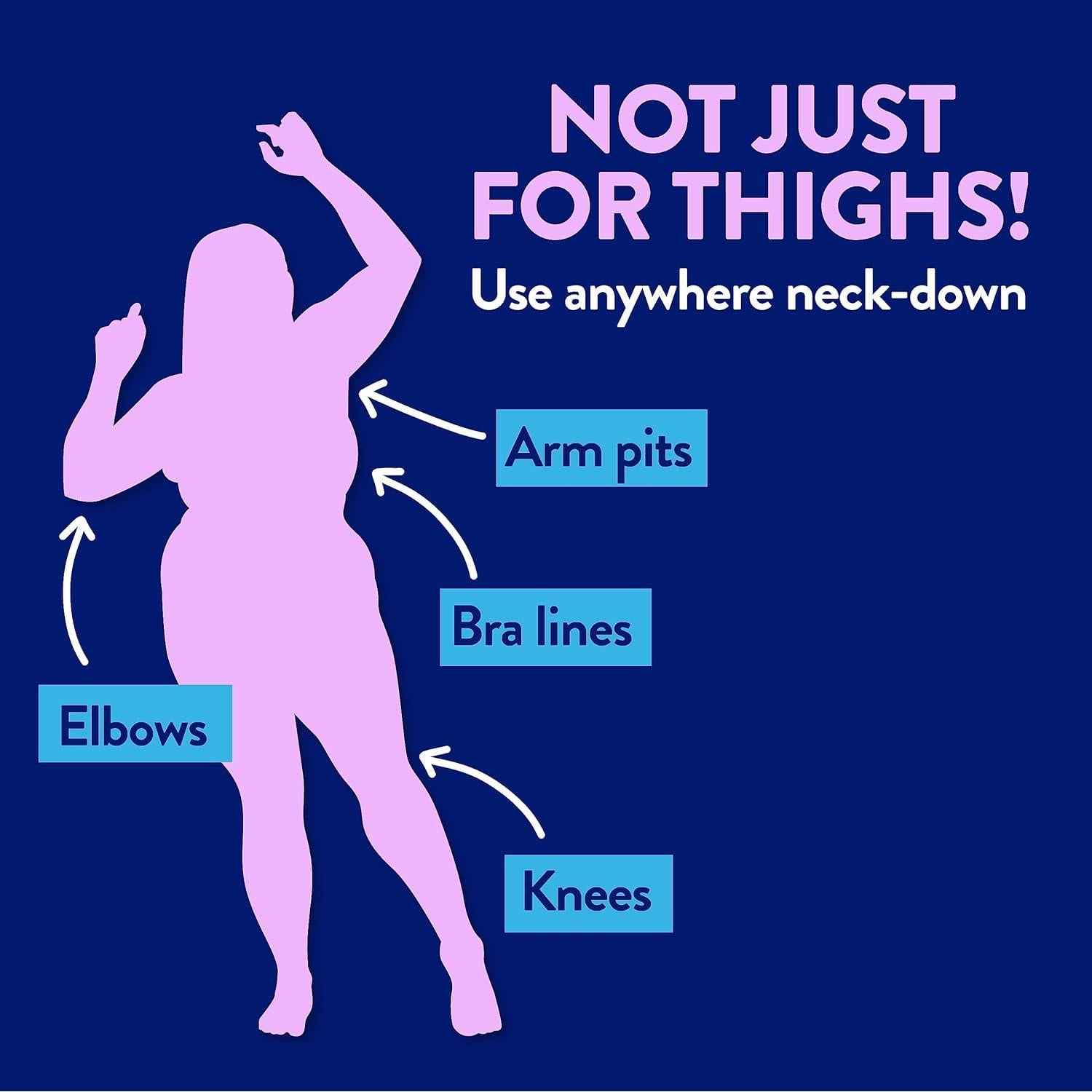 Stick Aclarador Nocturno Megababe 60 g - Antifricción y Calmante