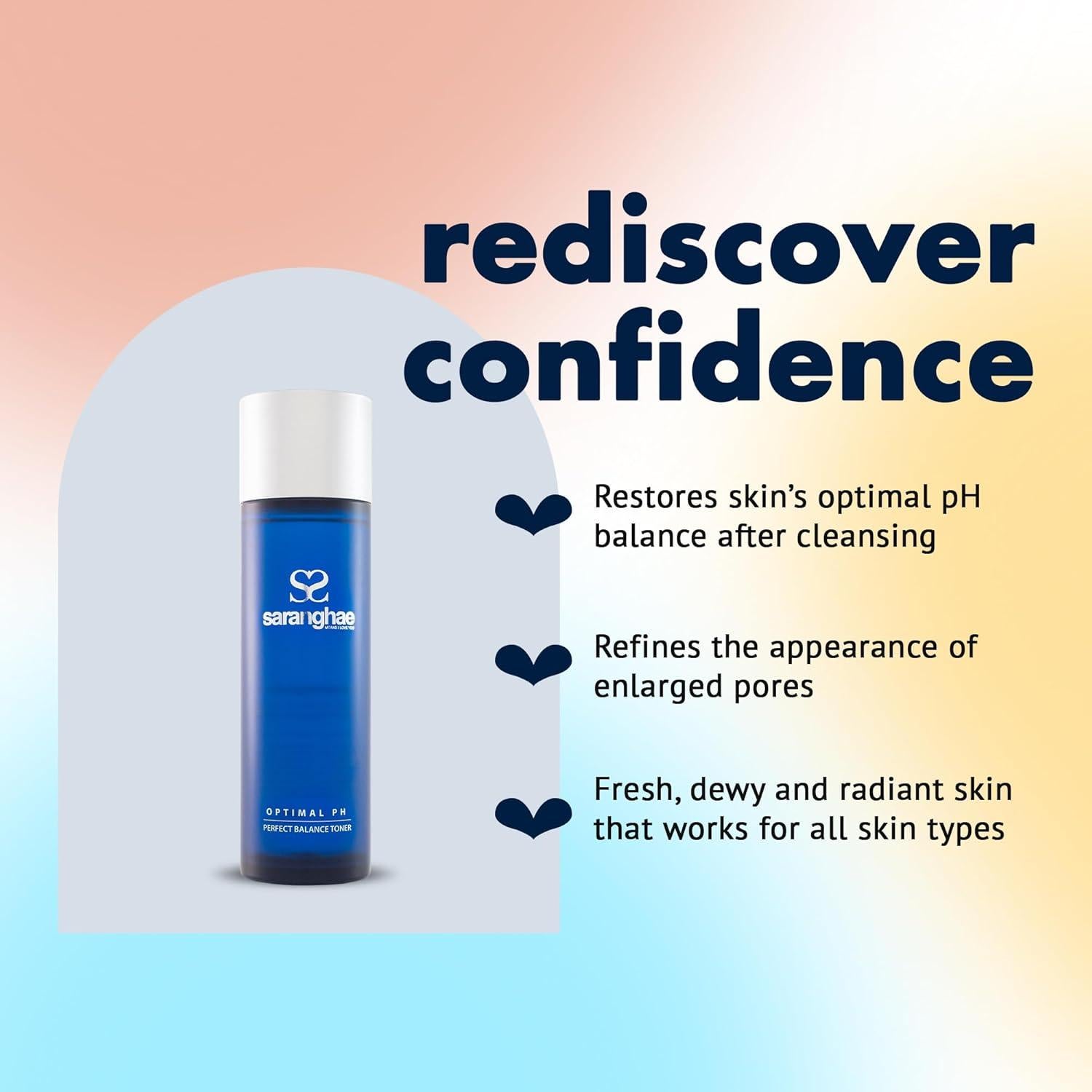 Tónico Facial Orgánico Saranghae 133.2 g - Hidratante y Minimiza Poros