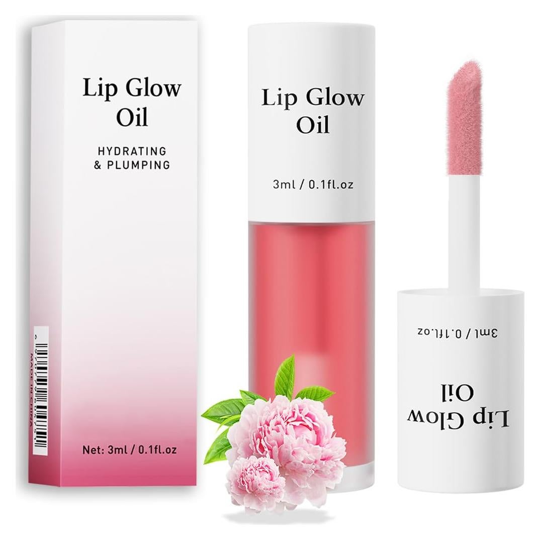 Aceite Labial Tiejdhr 2.96ml Sabor Frutal Hidratante Peonía