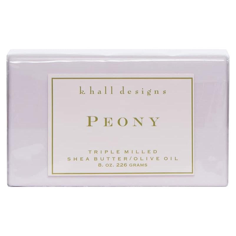 Jabón en Barra Milled Triple Barr-Co Aroma Peonía Set 3 Piezas