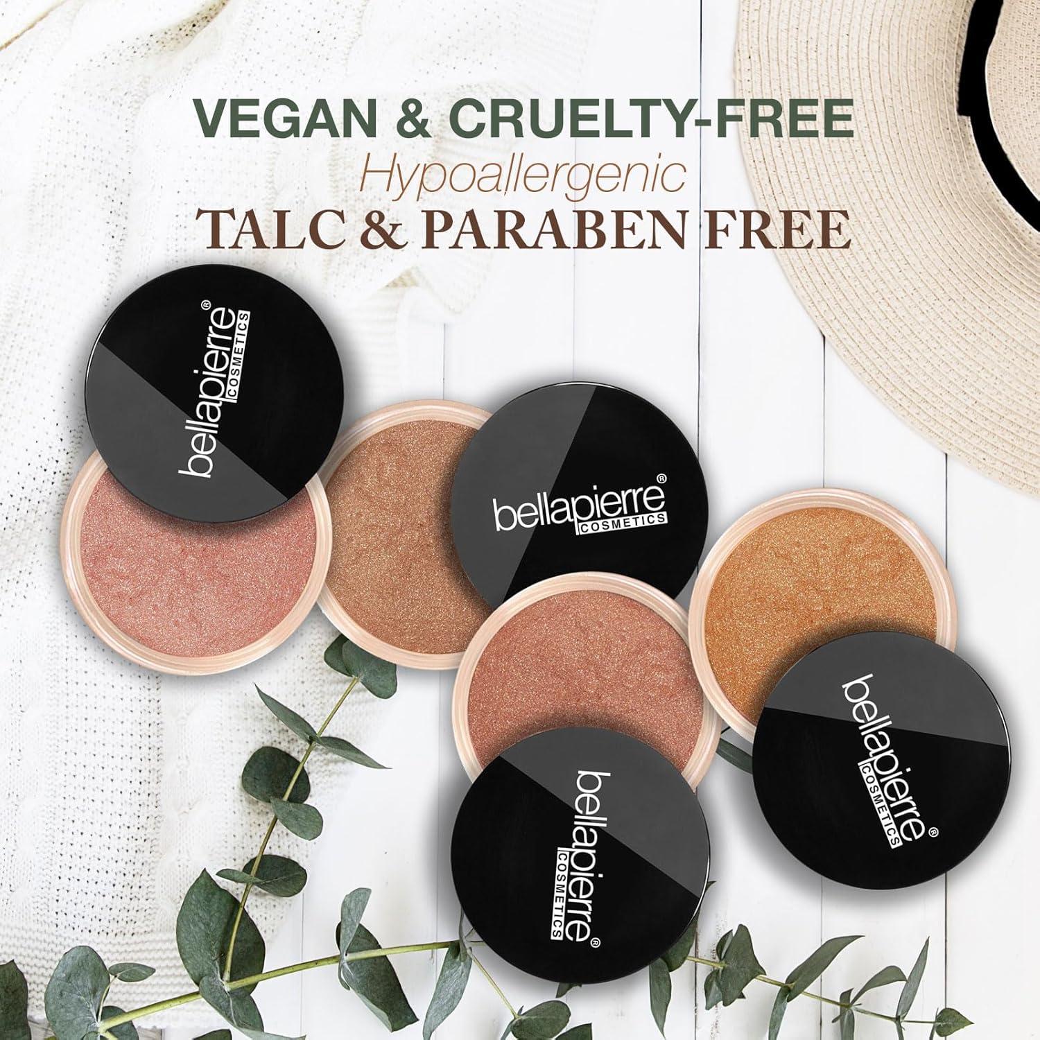 Bronceador Mineral Bellapierre Peonía - Polvo Suelto 9.07 g SPF