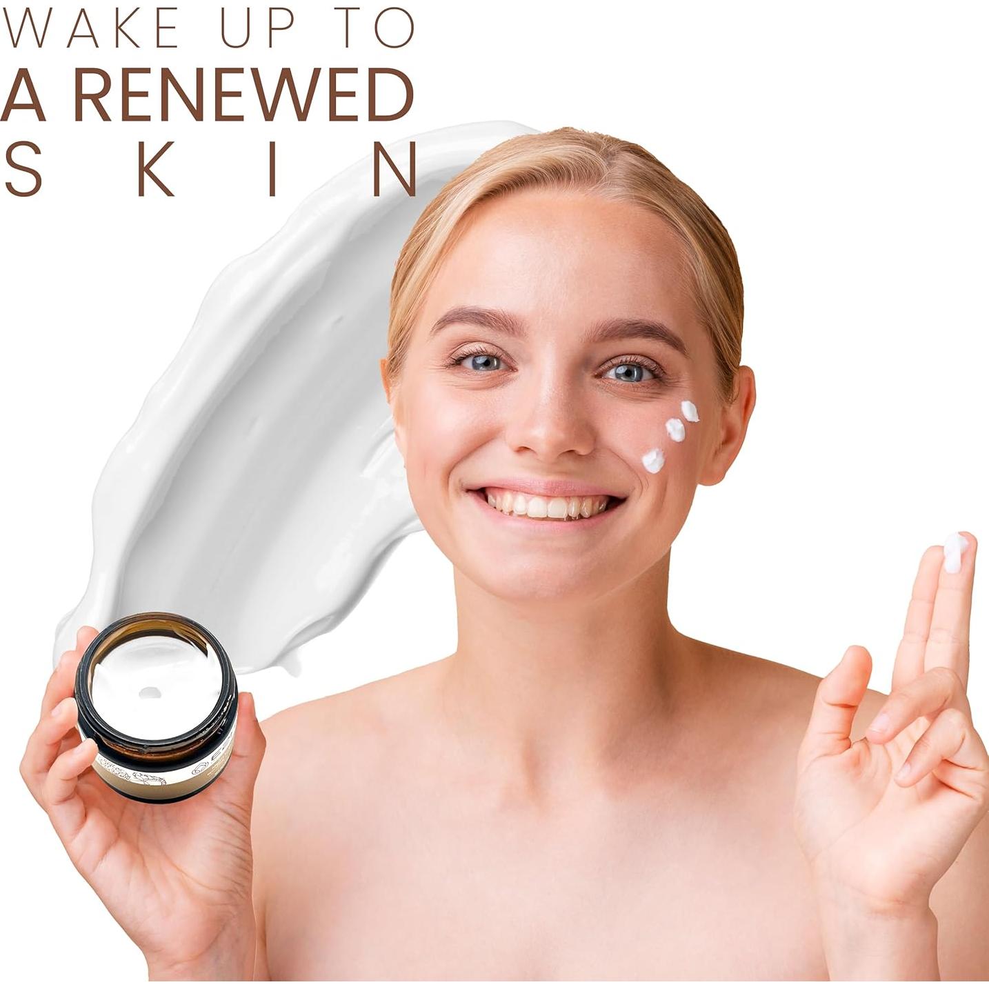 Crema Nocturna Nutritiva E2H con Lavanda y Peonía 167g