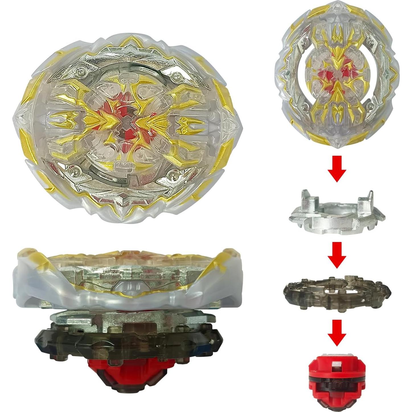 Bey Battle Tops Metal Fusion B-153 con Lanzador 22.1 cm