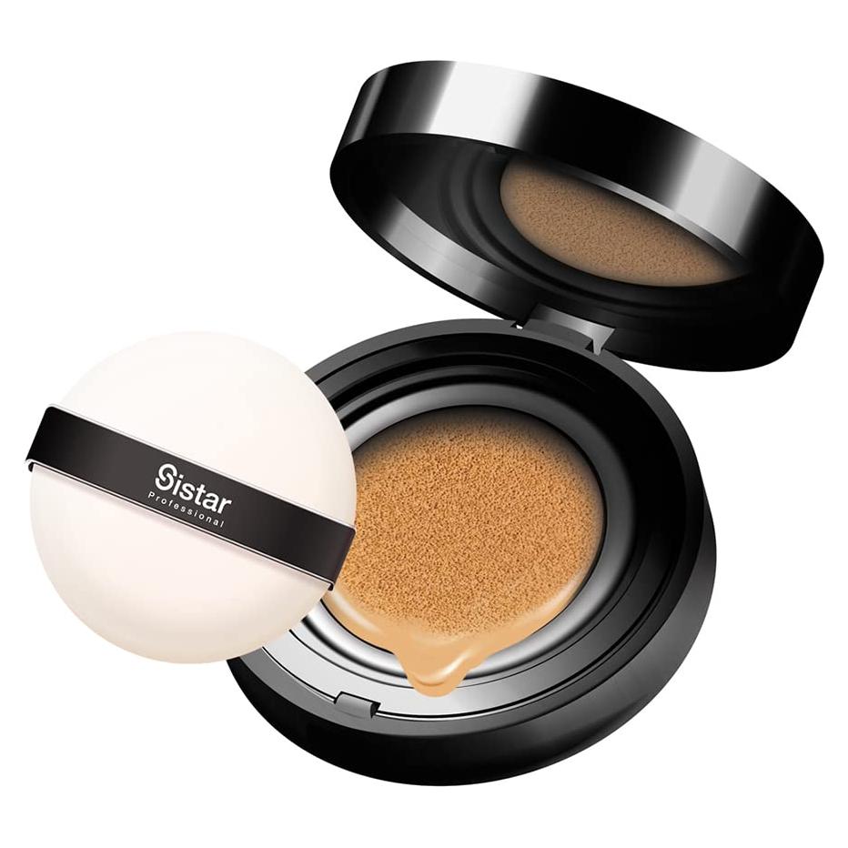 Cushion BB Sistar 15g Claro - Cobertura Completa y Brillo Natural