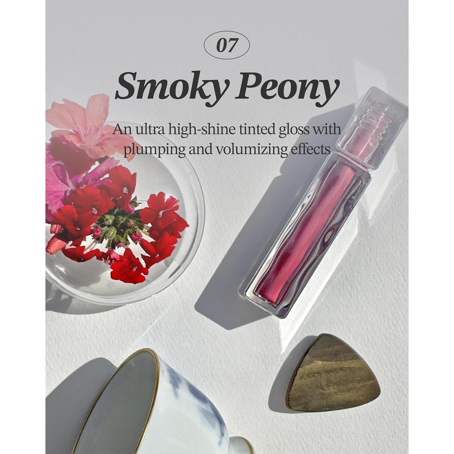 Brillo Labial Hidratante GLINT Tint Glosser 07 Peonía Ahumada 2.54g