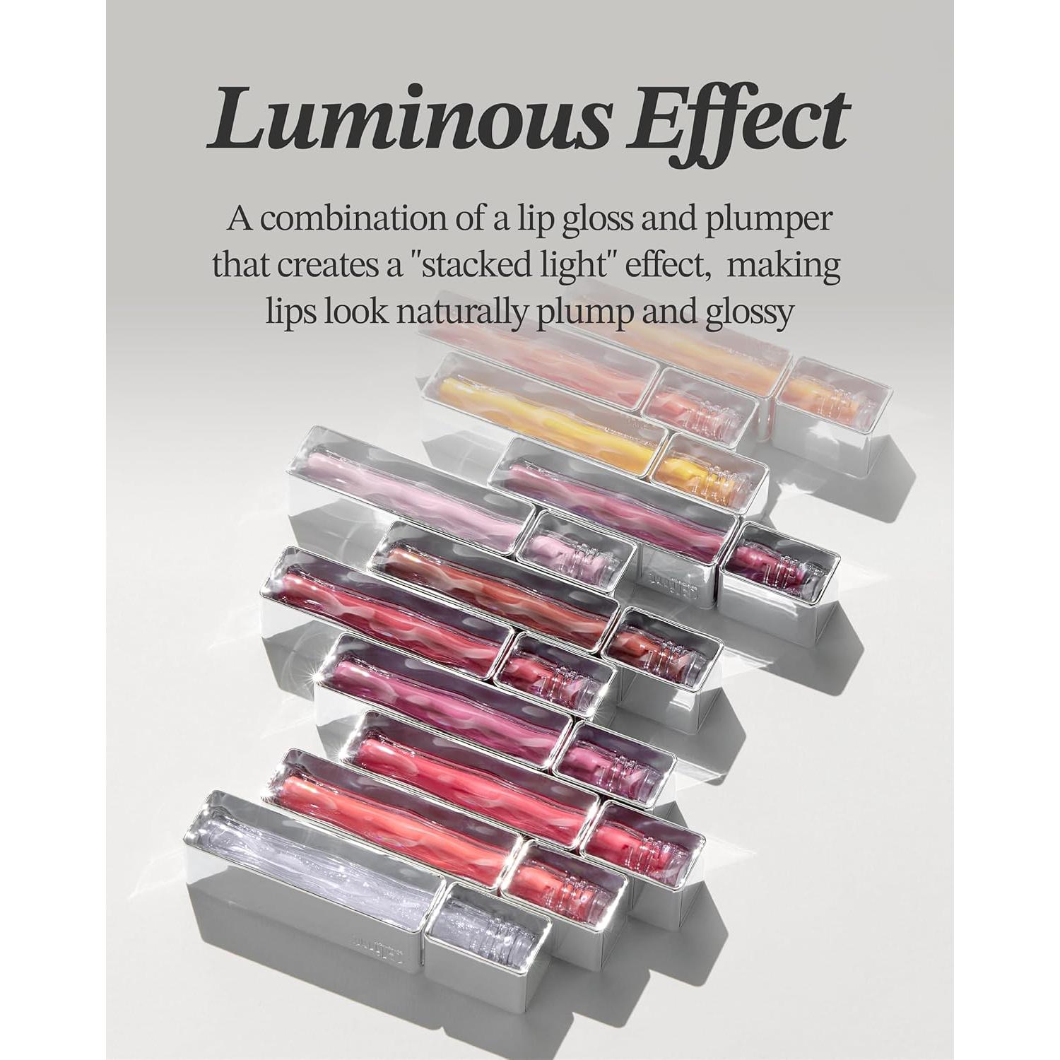 Brillo Labial Hidratante GLINT Tint Glosser 07 Peonía Ahumada 2.54g