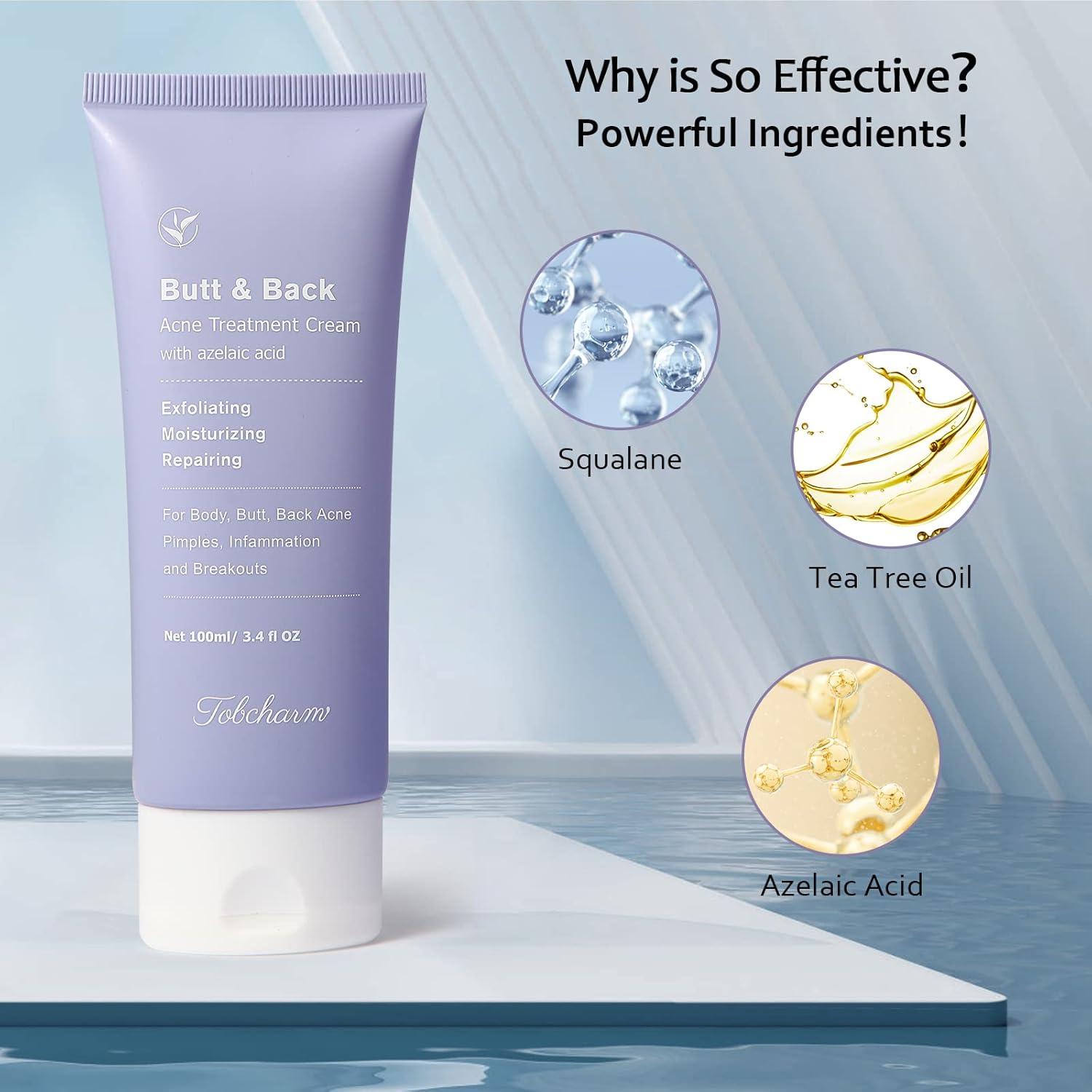 Crema Corporal Antiacné Loción Loción 130g para Espalda y Glúteos