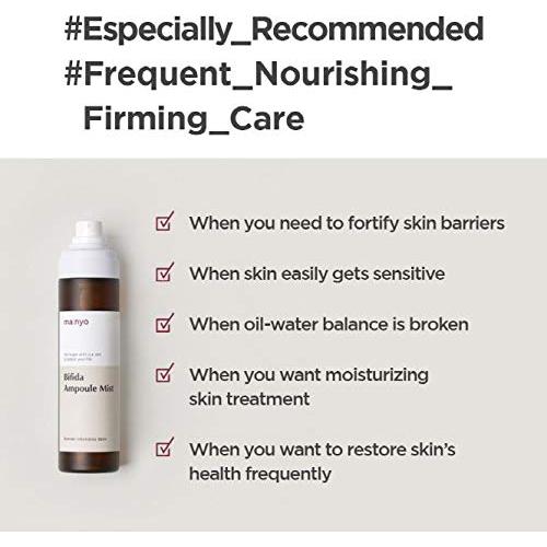 Bruma Facial MANYO FACTORY Bifida Ampoule Mist 120ml K-Beauty