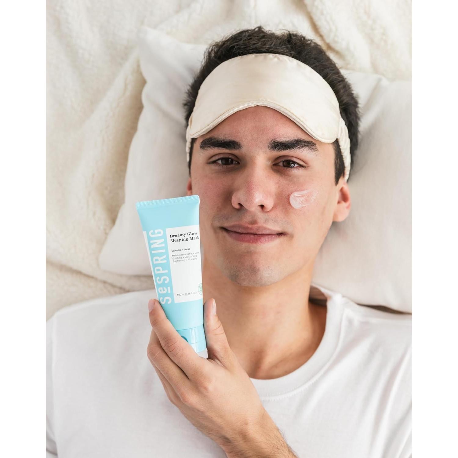 Máscara de Sueño Brillante SEPSRING 100 ml - Hidratante Coreana