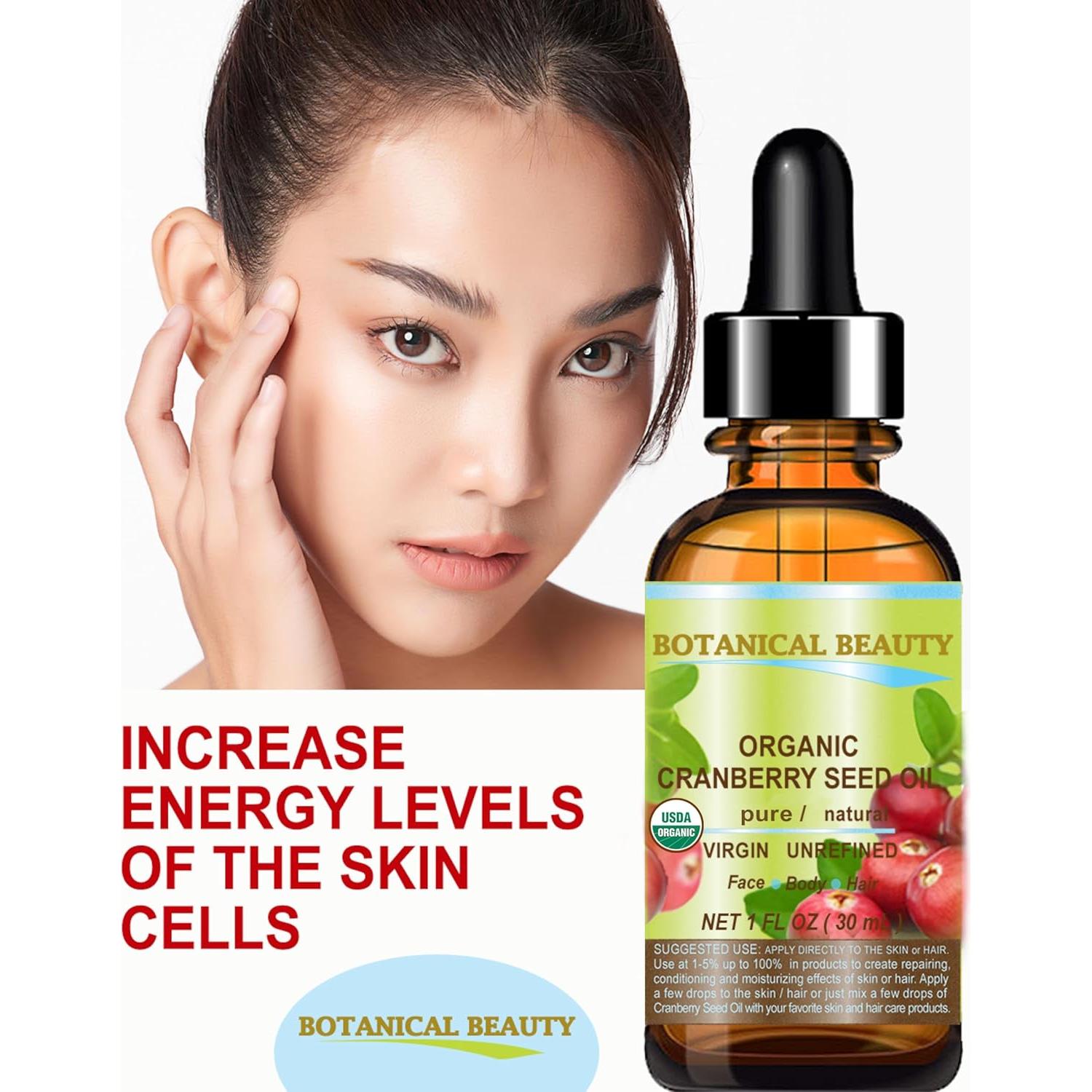 Aceite de Semilla de Arándano Orgánico 120 ml Botanical Beauty